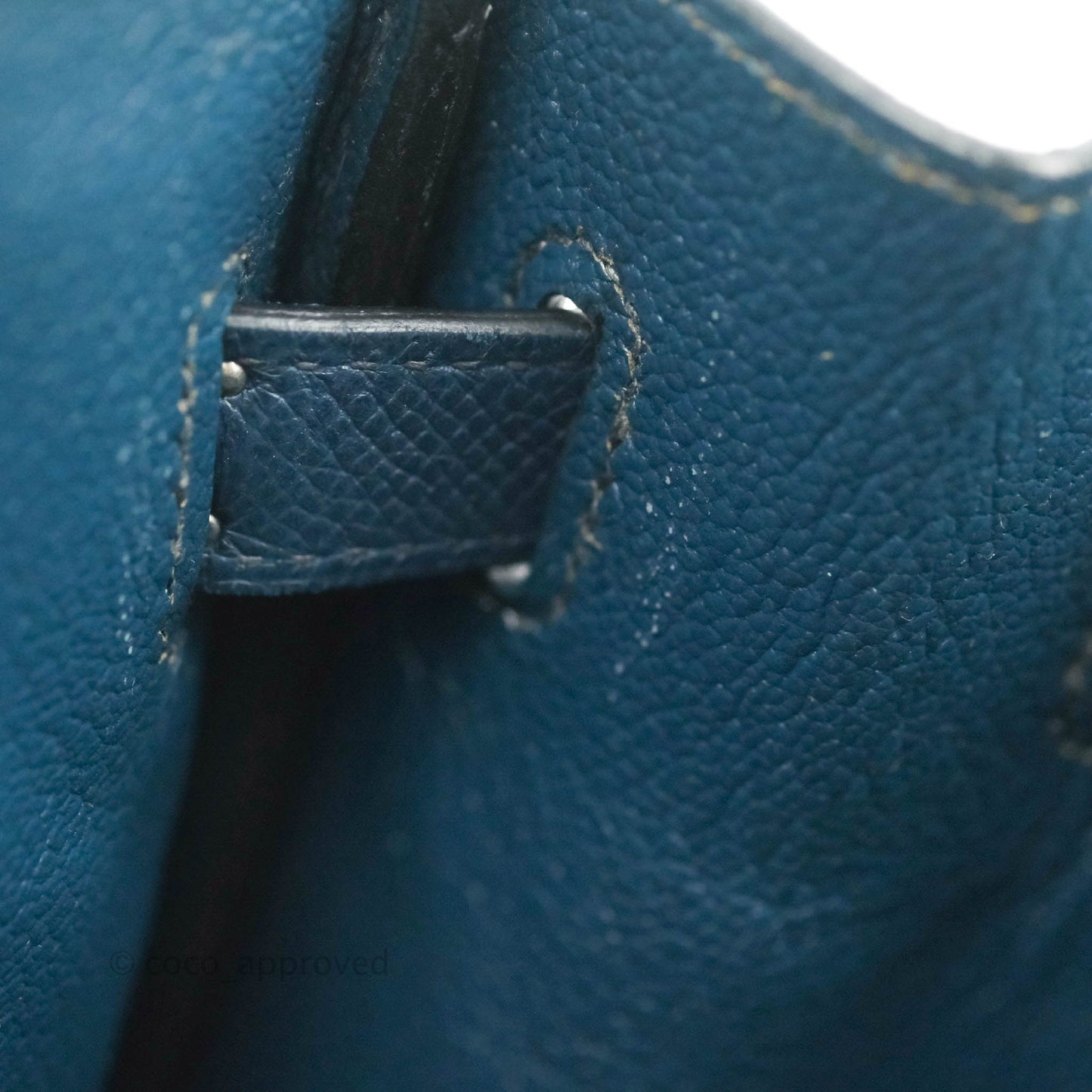 Hermès Birkin 30 Navy Epsom Silver Hardware