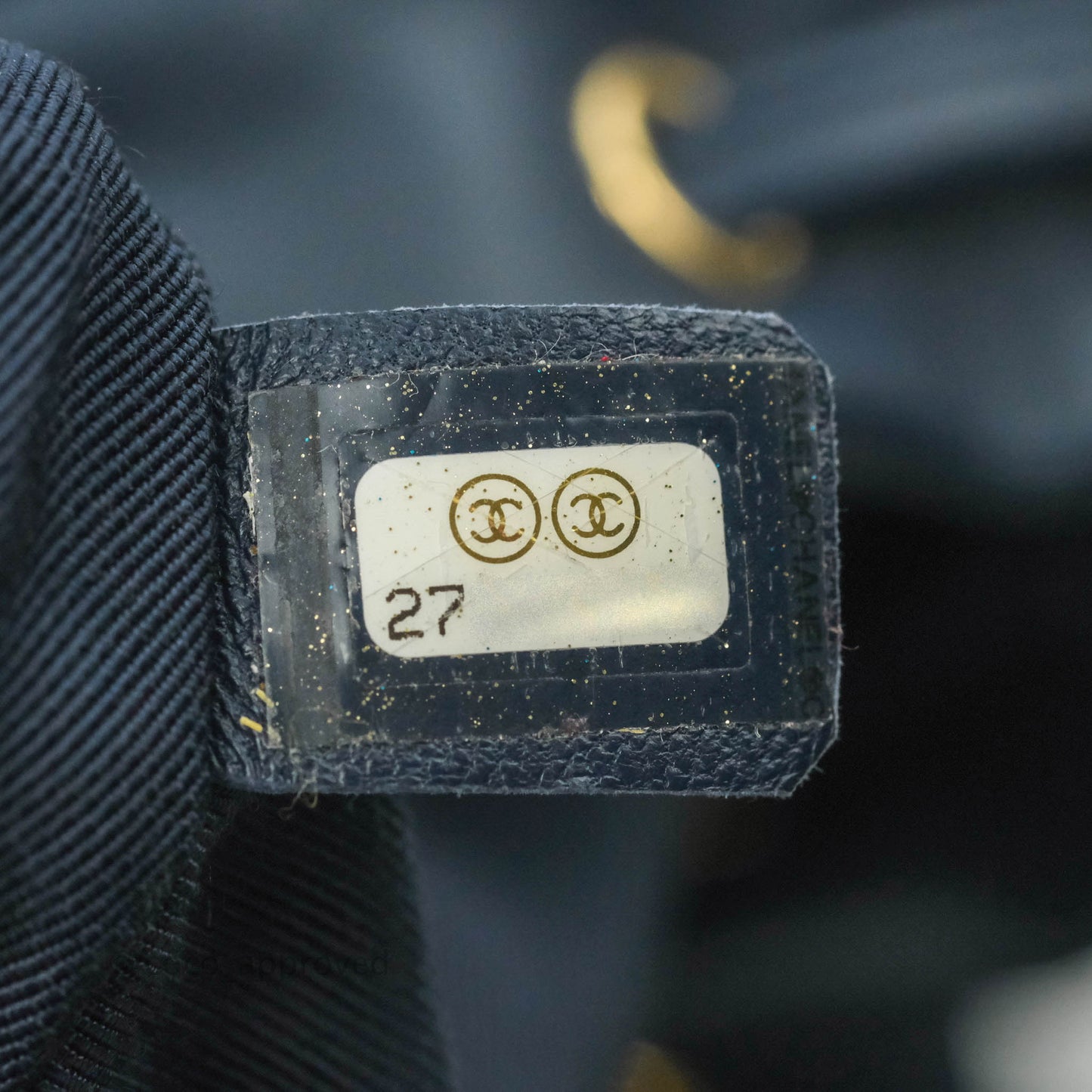 Chanel Small Quilted Urban Spirit Backpack Navy Gold Hardware