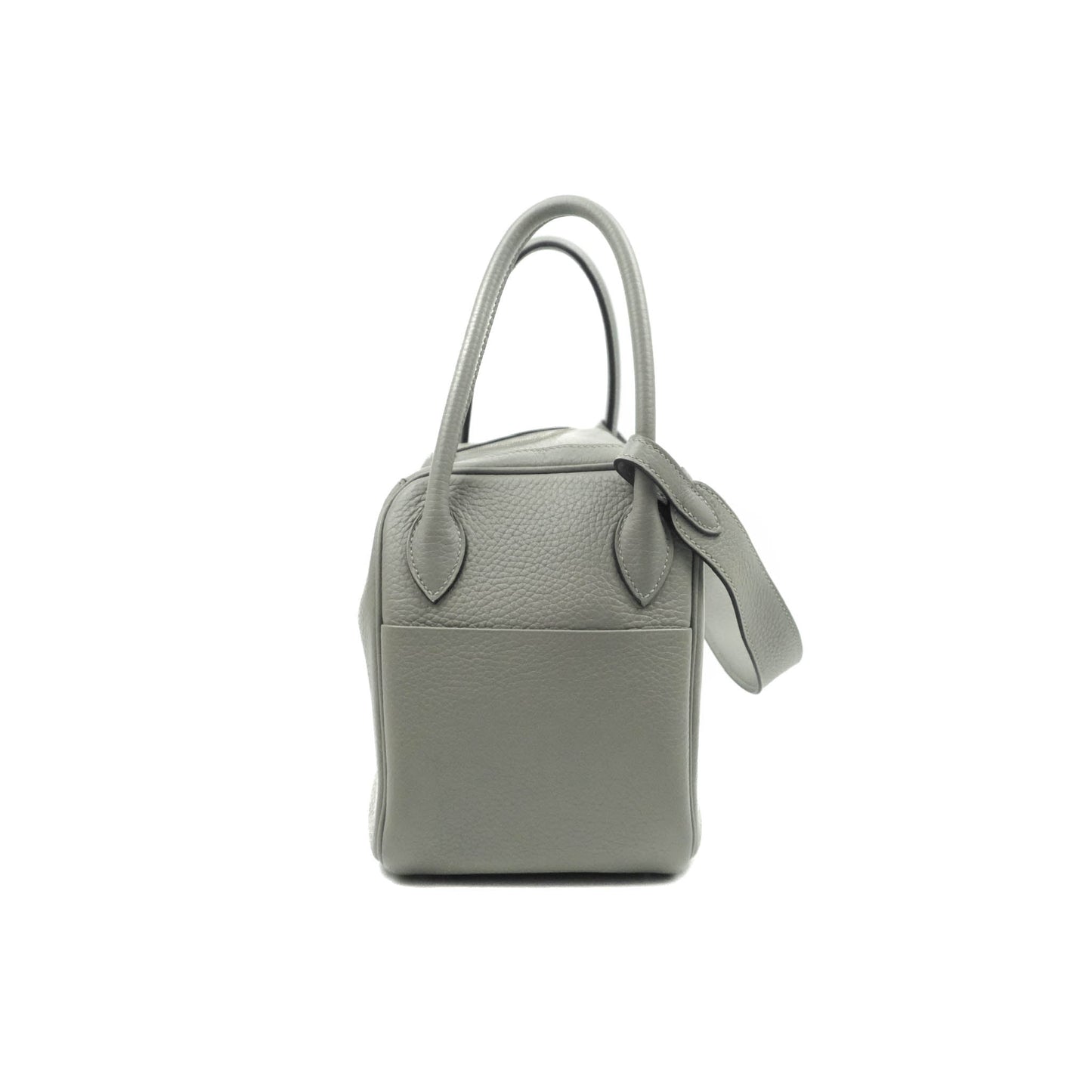 Hermès Lindy 26 Taurillion Clemence Gris Mouette Palladium Hardware