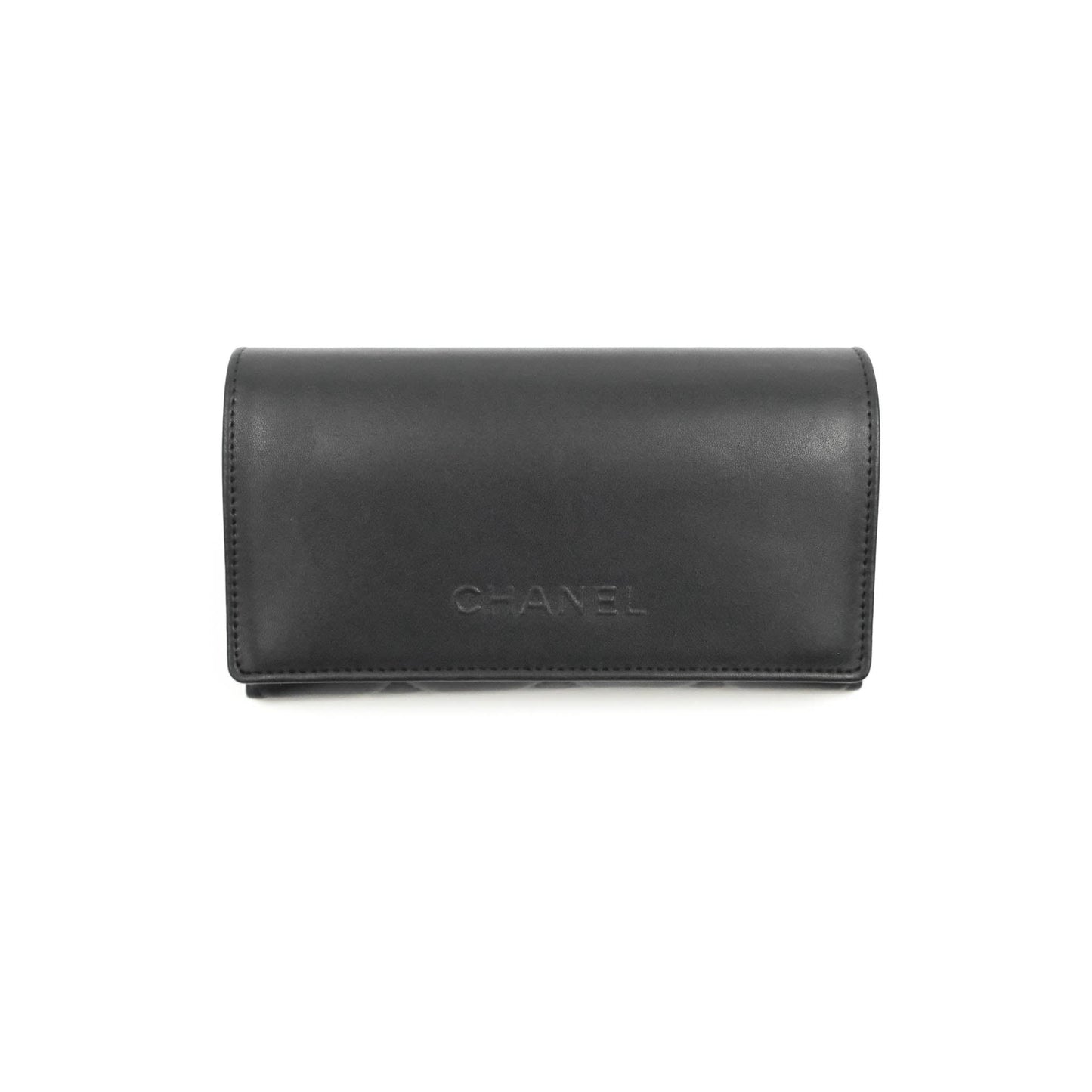 Chanel Acetate Strass Square Polarized Sunglasses Black