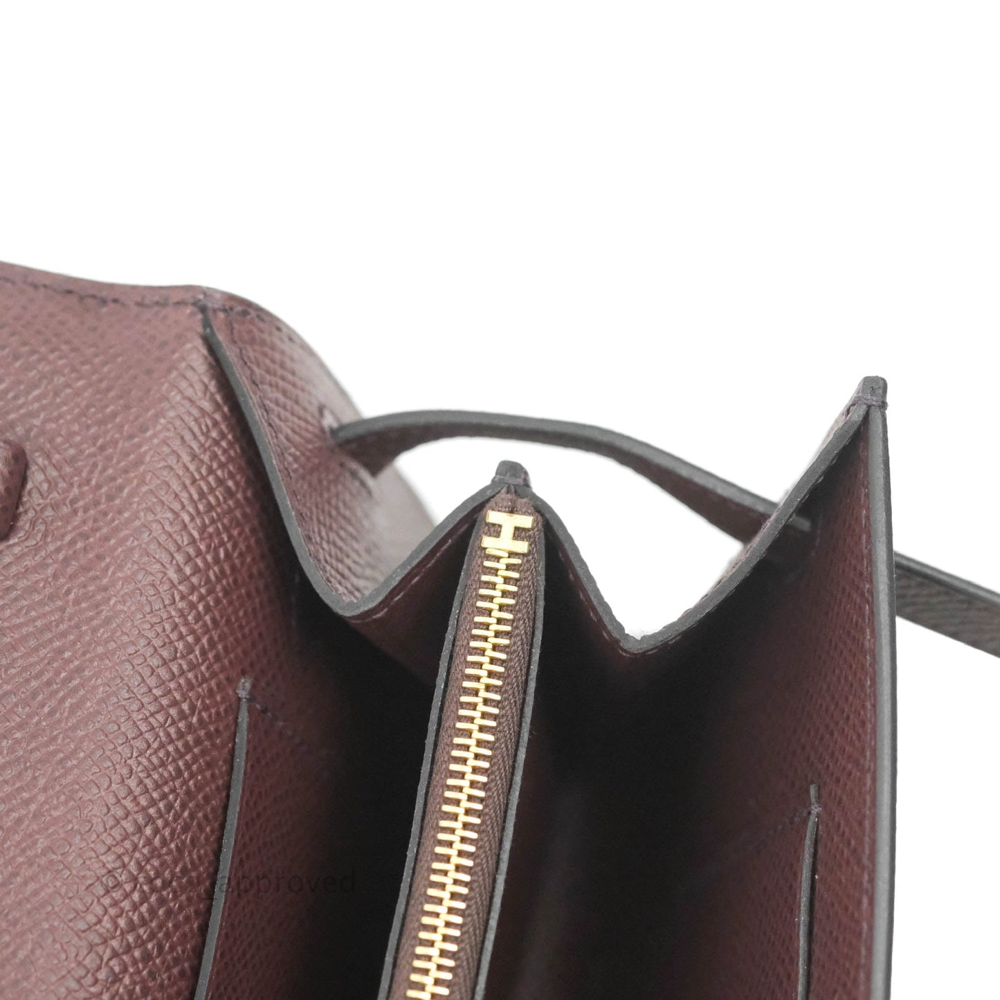 Hermès Kelly To Go Wallet Rouge Sellier Epsom Gold Hardware