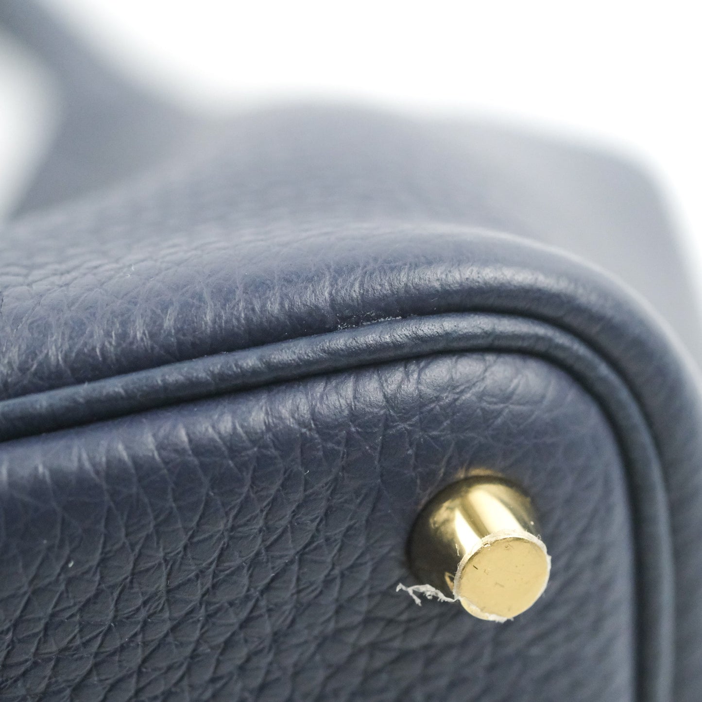 Hermès Picotin Lock 18 Bleu Nuit Clemence Gold Hardware