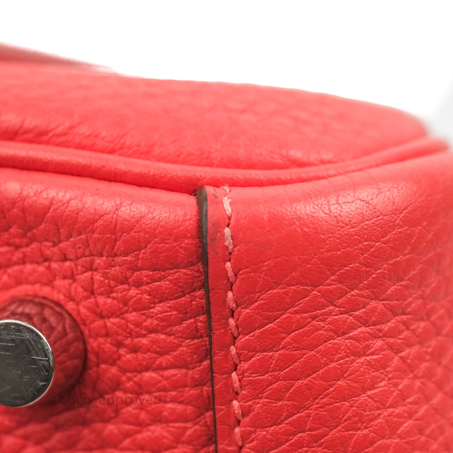 Hermès Lindy 26 Rose Jaipur Clemence Palladium Hardware