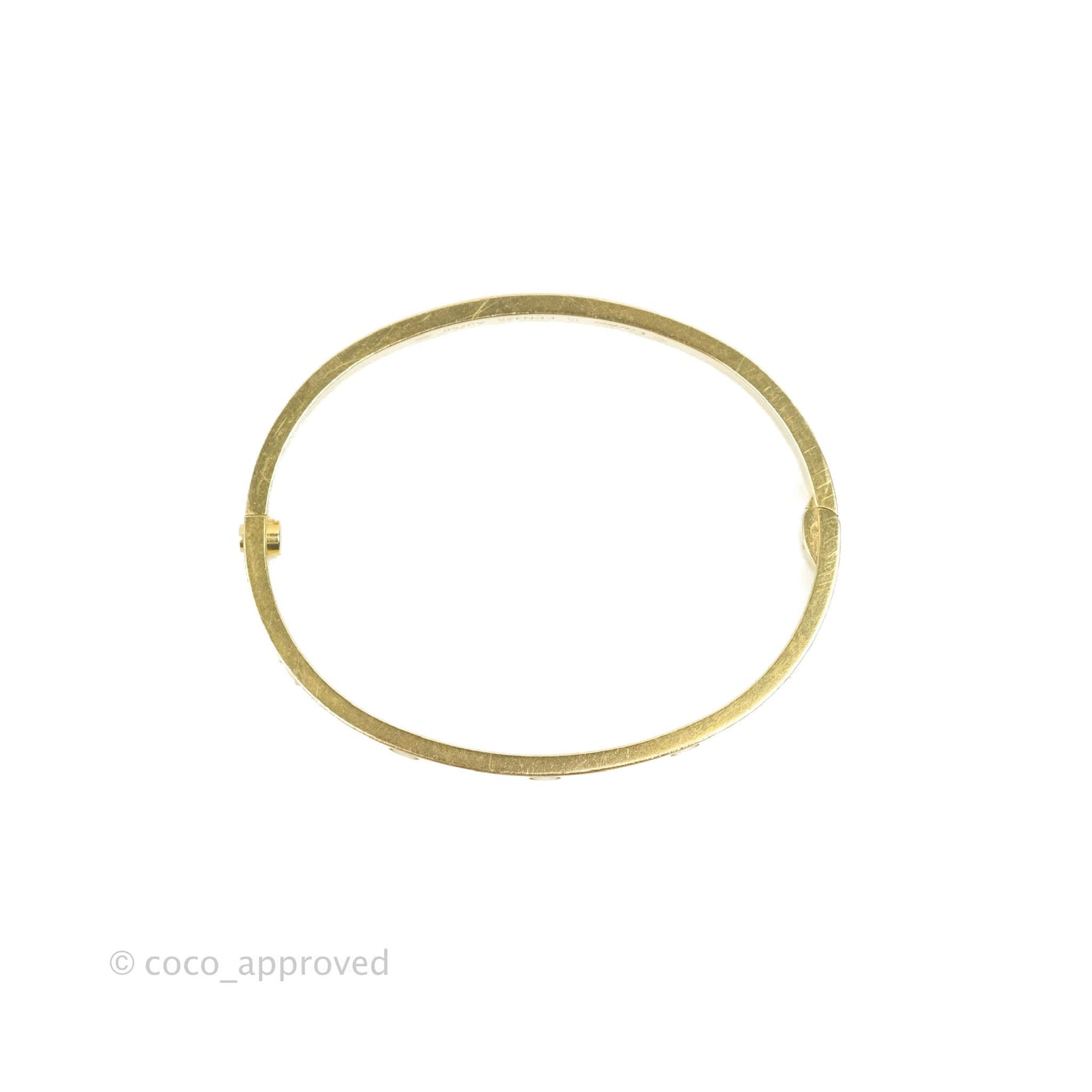 Cartier Small Love Bracelet Yellow Gold