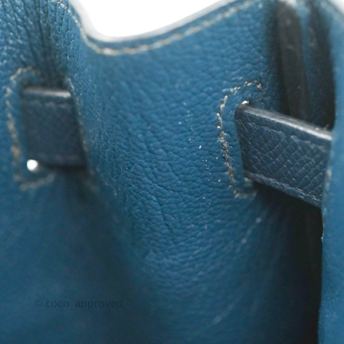 Hermès Birkin 30 Navy Epsom Silver Hardware