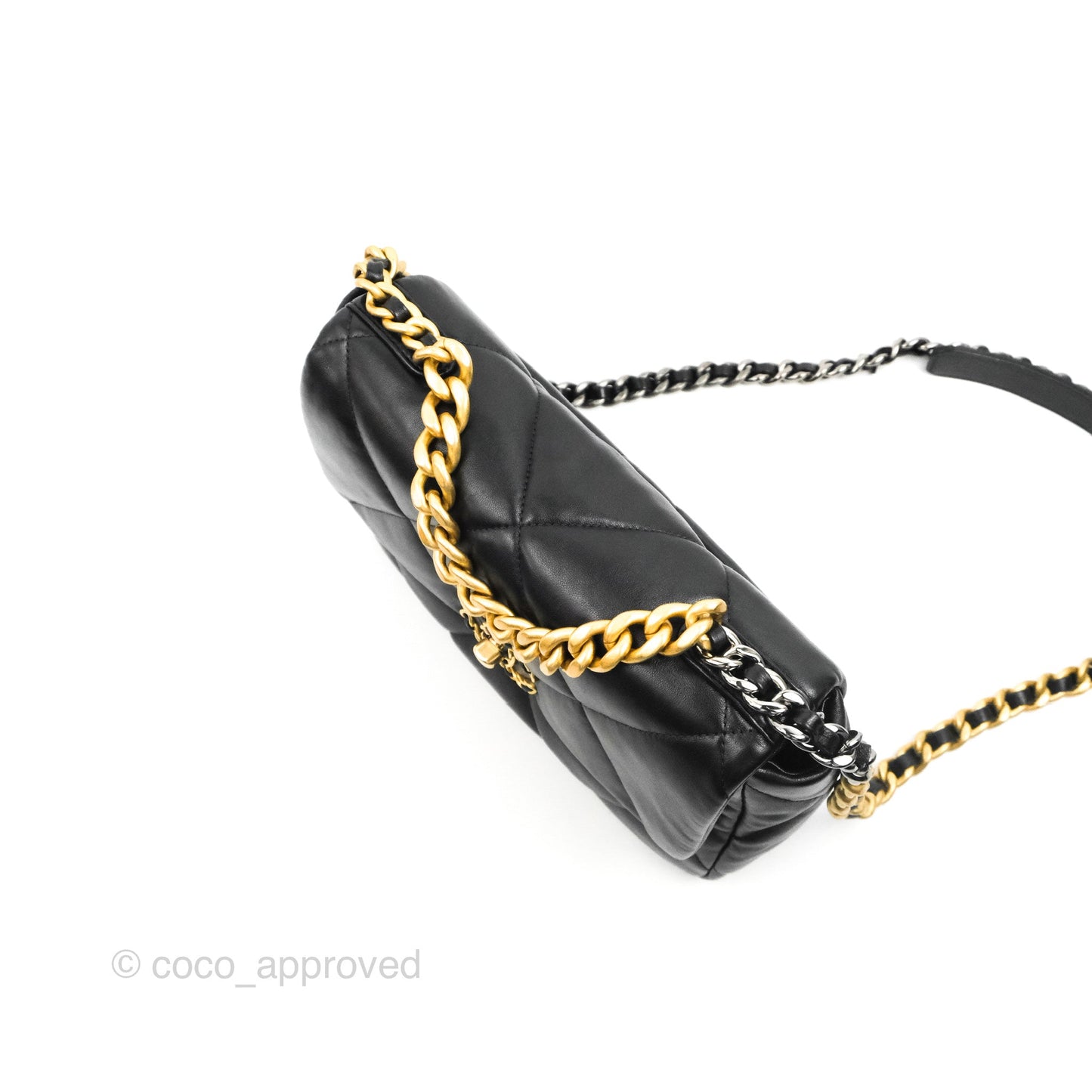 Chanel 19 Small Black Mixed Hardware