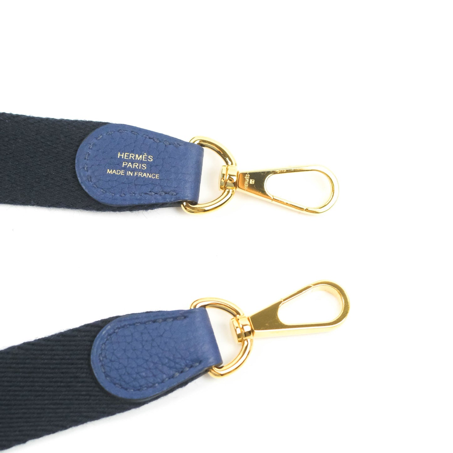 Hermès Mini Evelyne 16 Bleu Saphir/Bleu Indigo Taurillon Maurice Gold Hardware