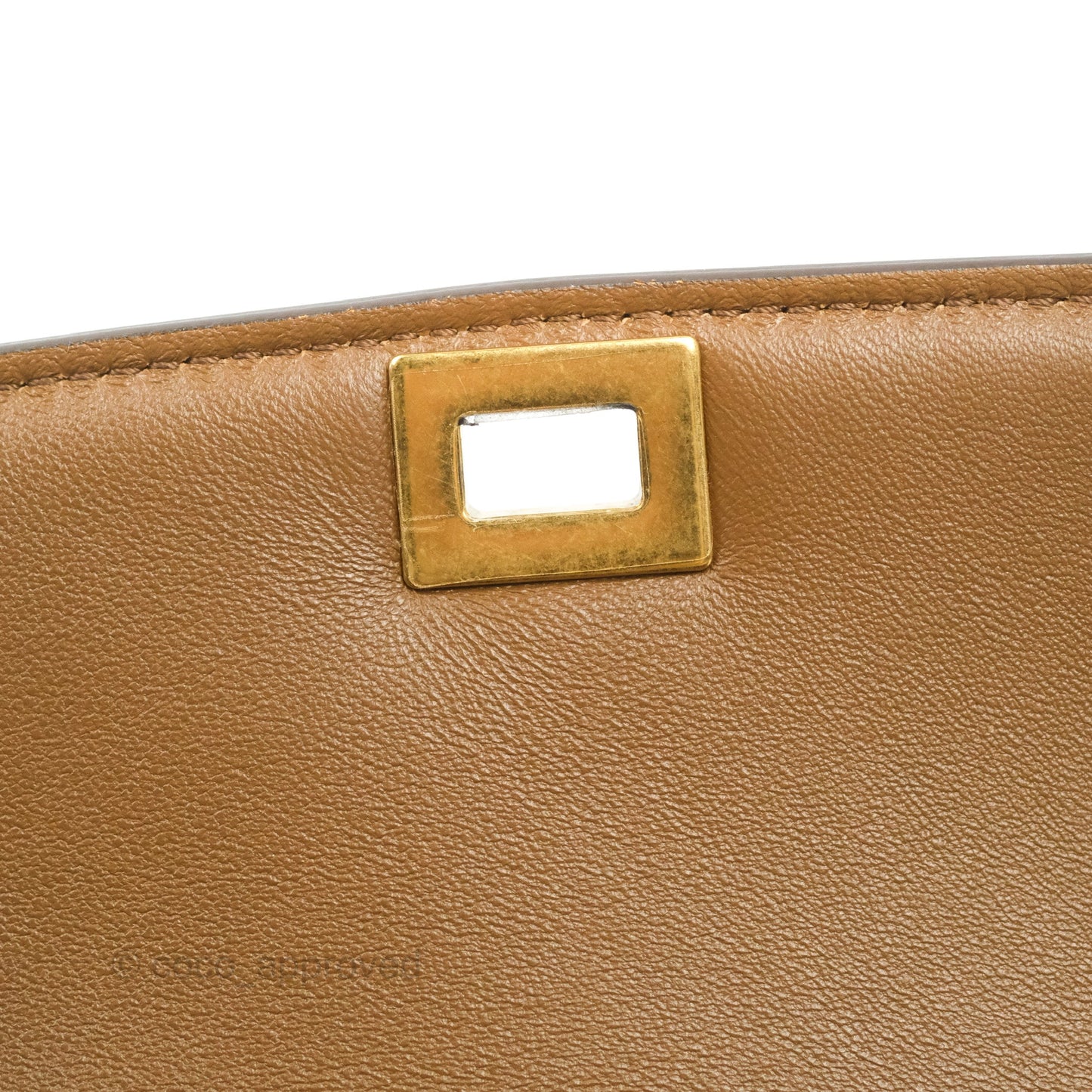 Celine Small Classic Box Flap Caramel Calfskin