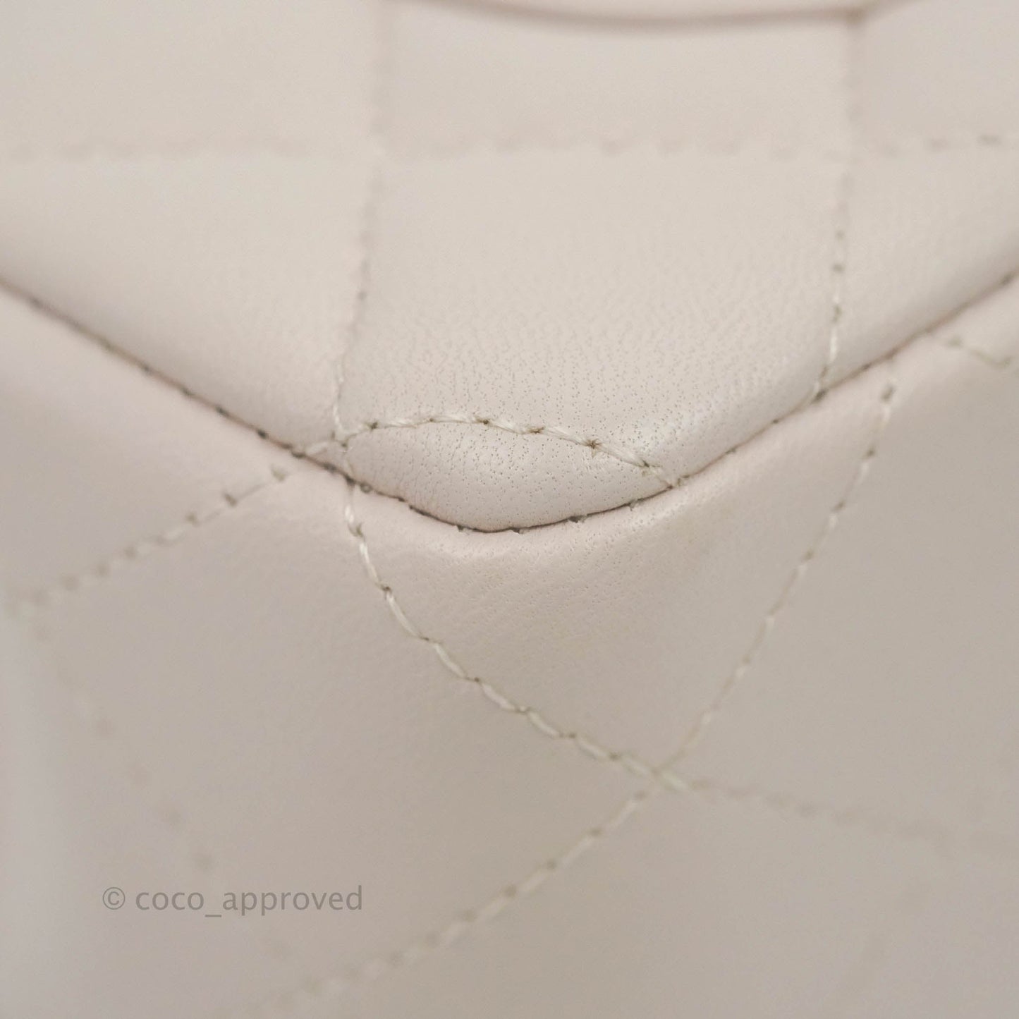 Chanel Quilted Mini Rectangular Light Lilac Lambskin Silver Hardware
