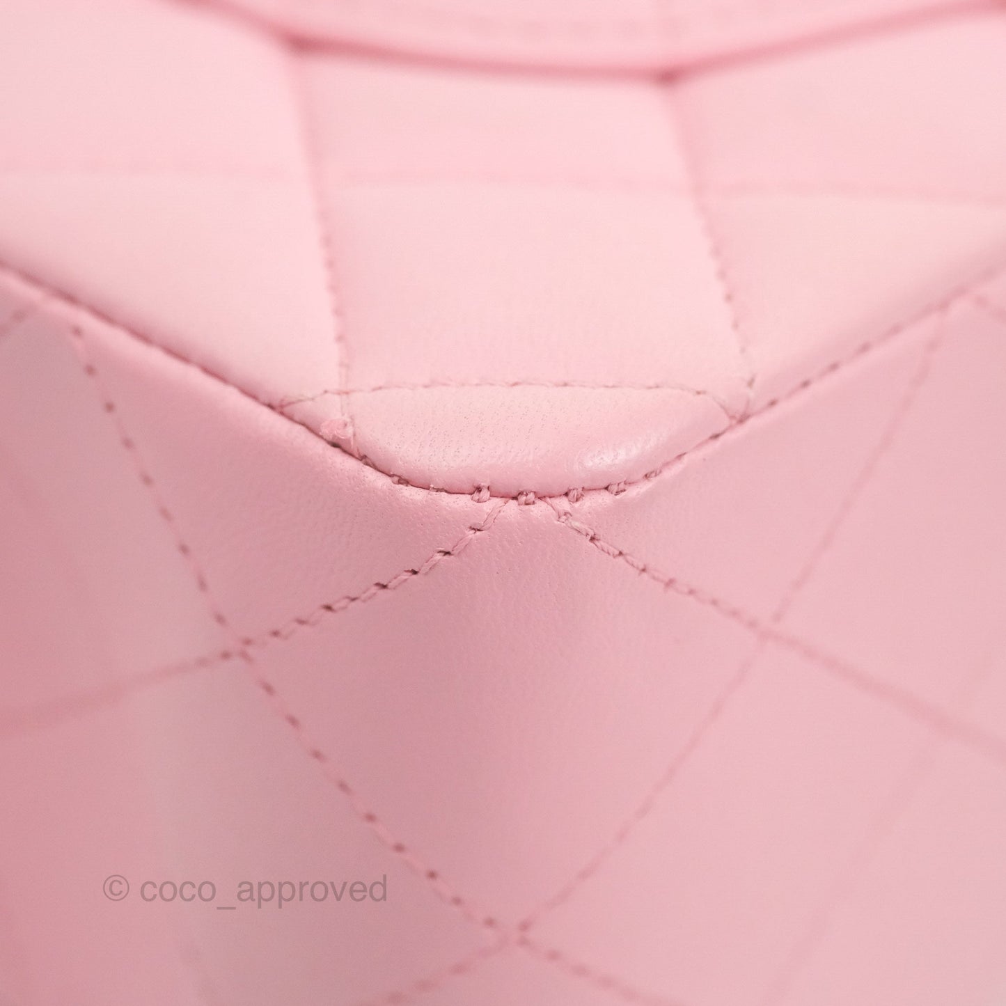 Chanel Small Classic Quilted Flap Pink Lambskin Gold Hardware