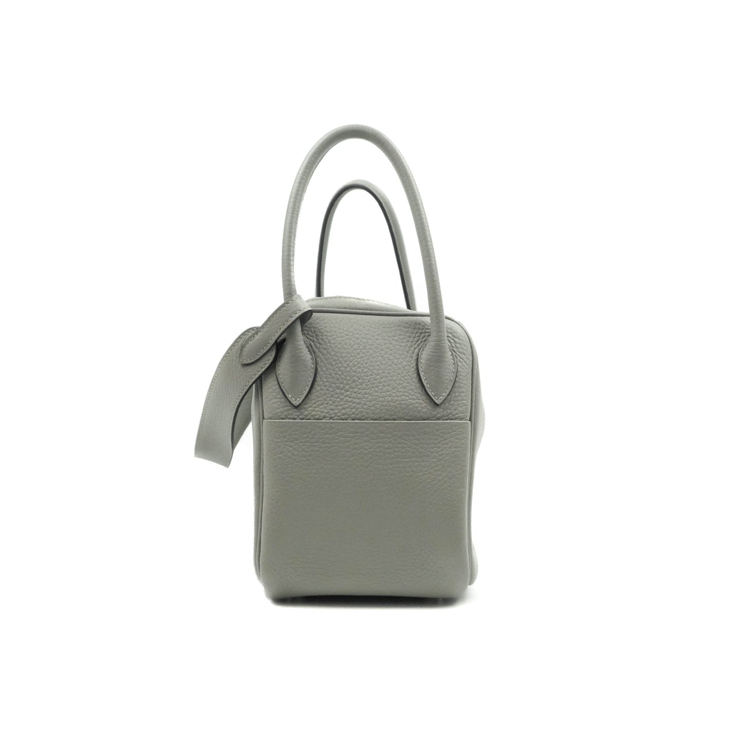 Hermès Lindy 26 Taurillion Clemence Gris Mouette Palladium Hardware