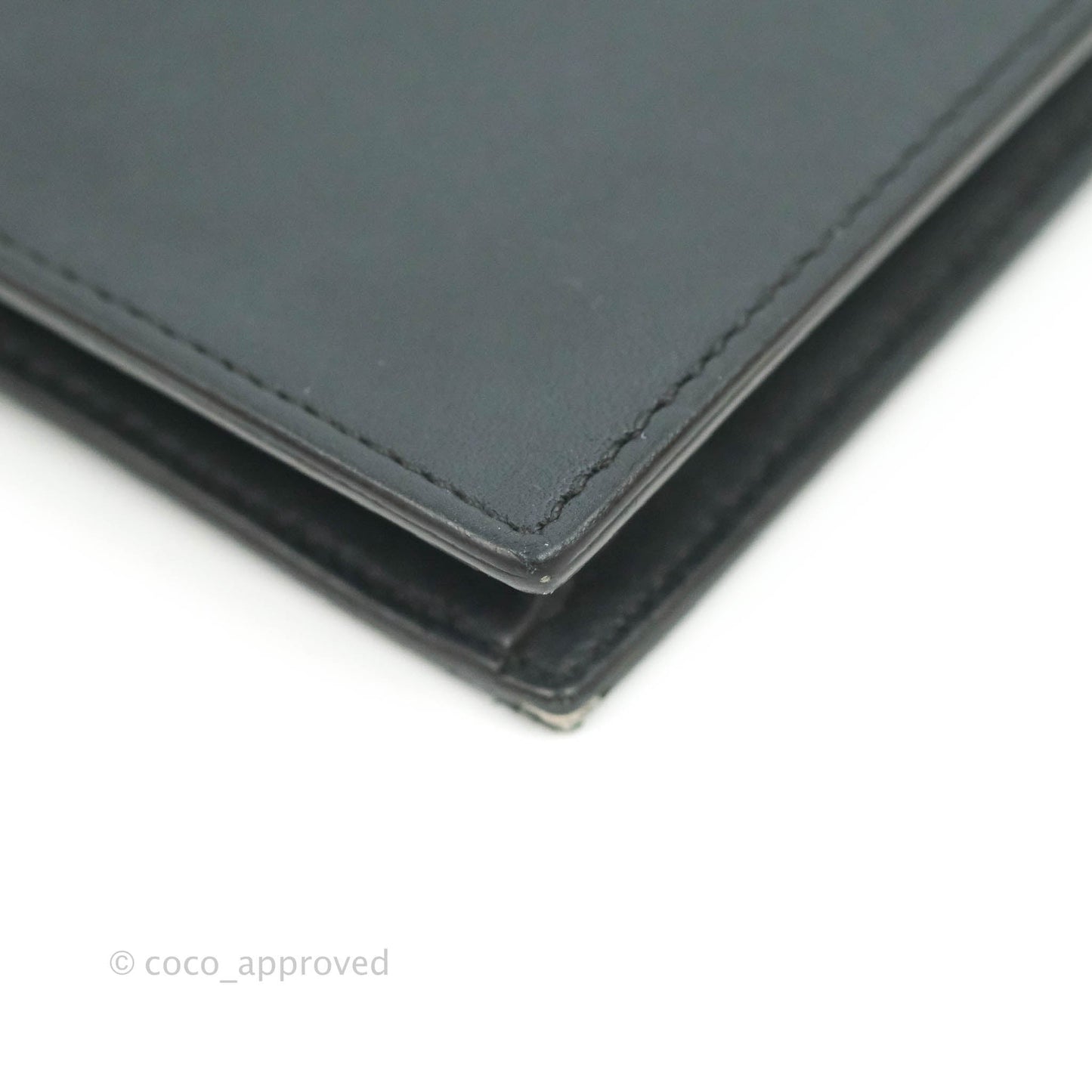 Celine Pocket Card Holder Green/Navy/Black