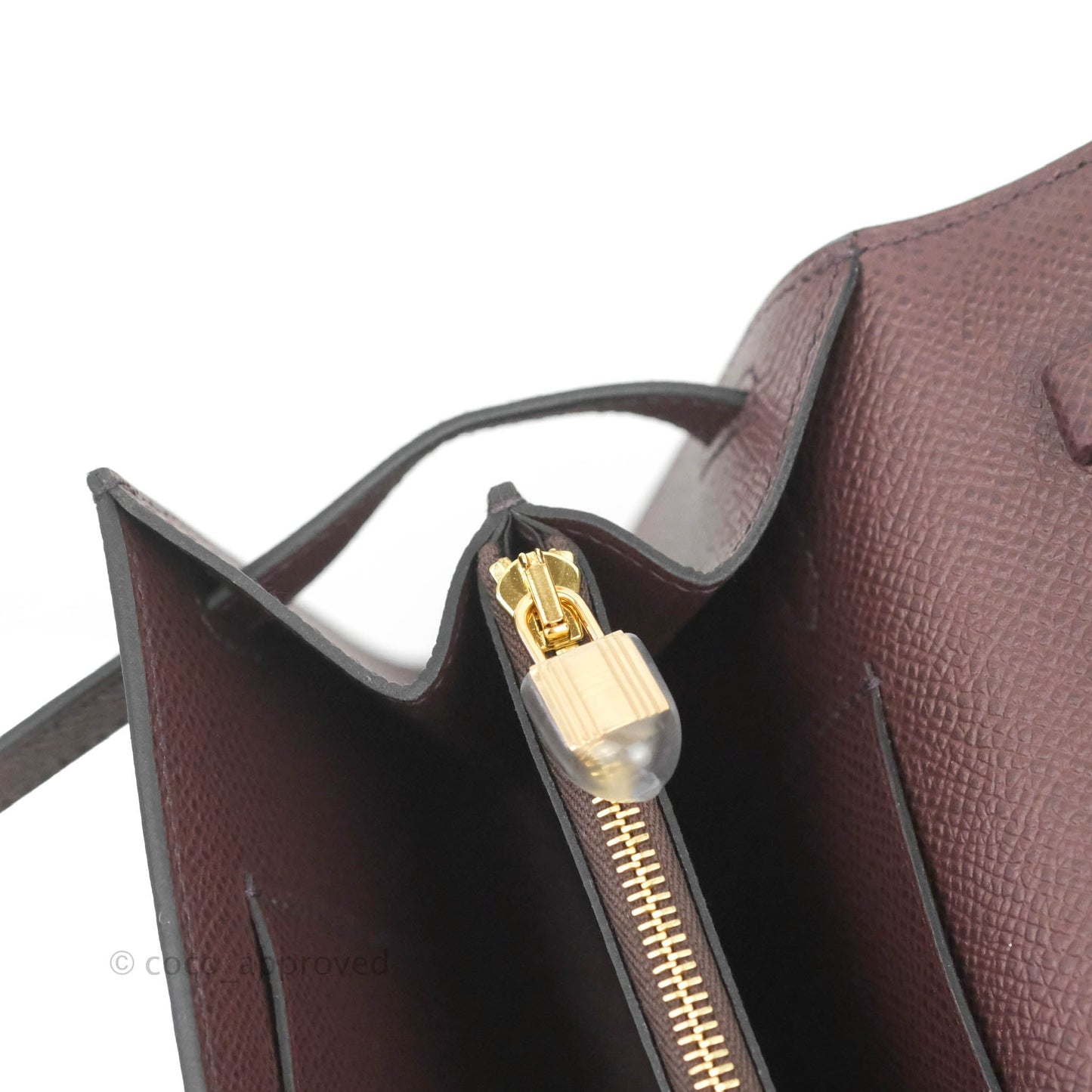 Hermès Kelly To Go Wallet Rouge Sellier Epsom Gold Hardware