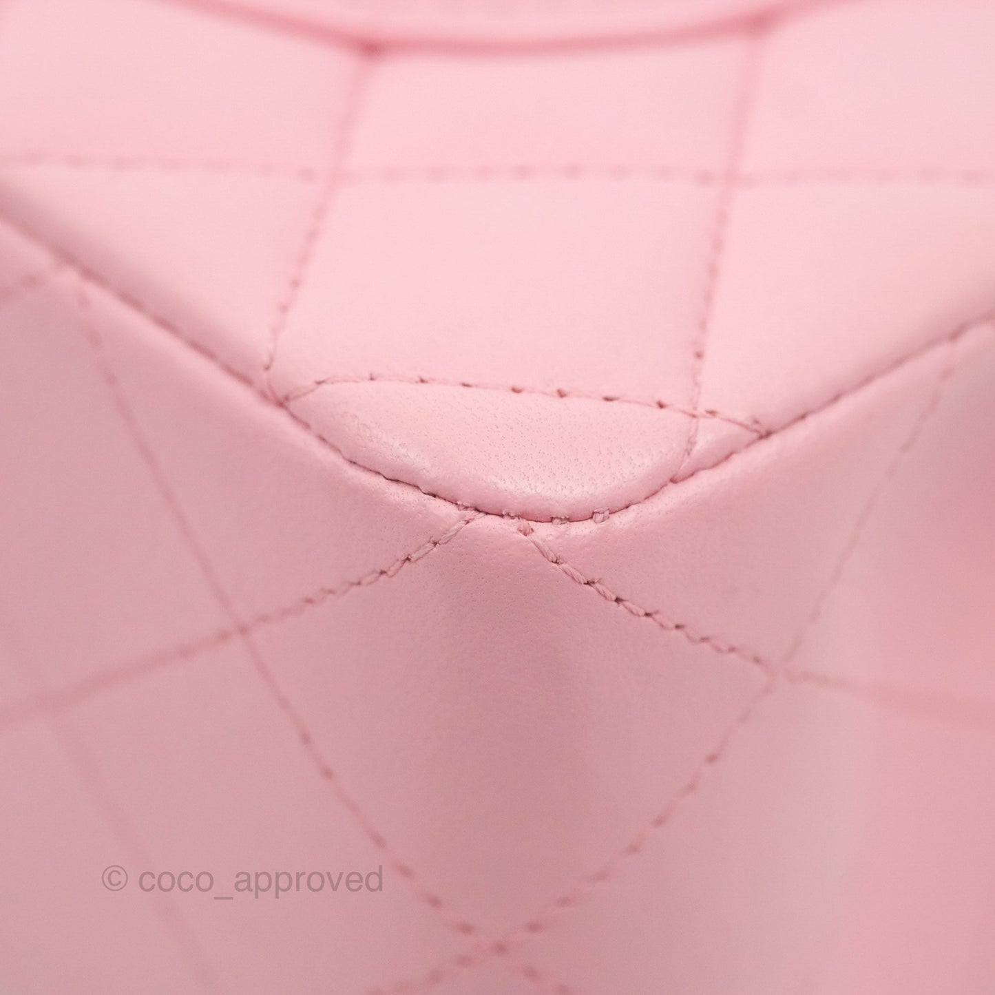 Chanel Small Classic Quilted Flap Pink Lambskin Gold Hardware