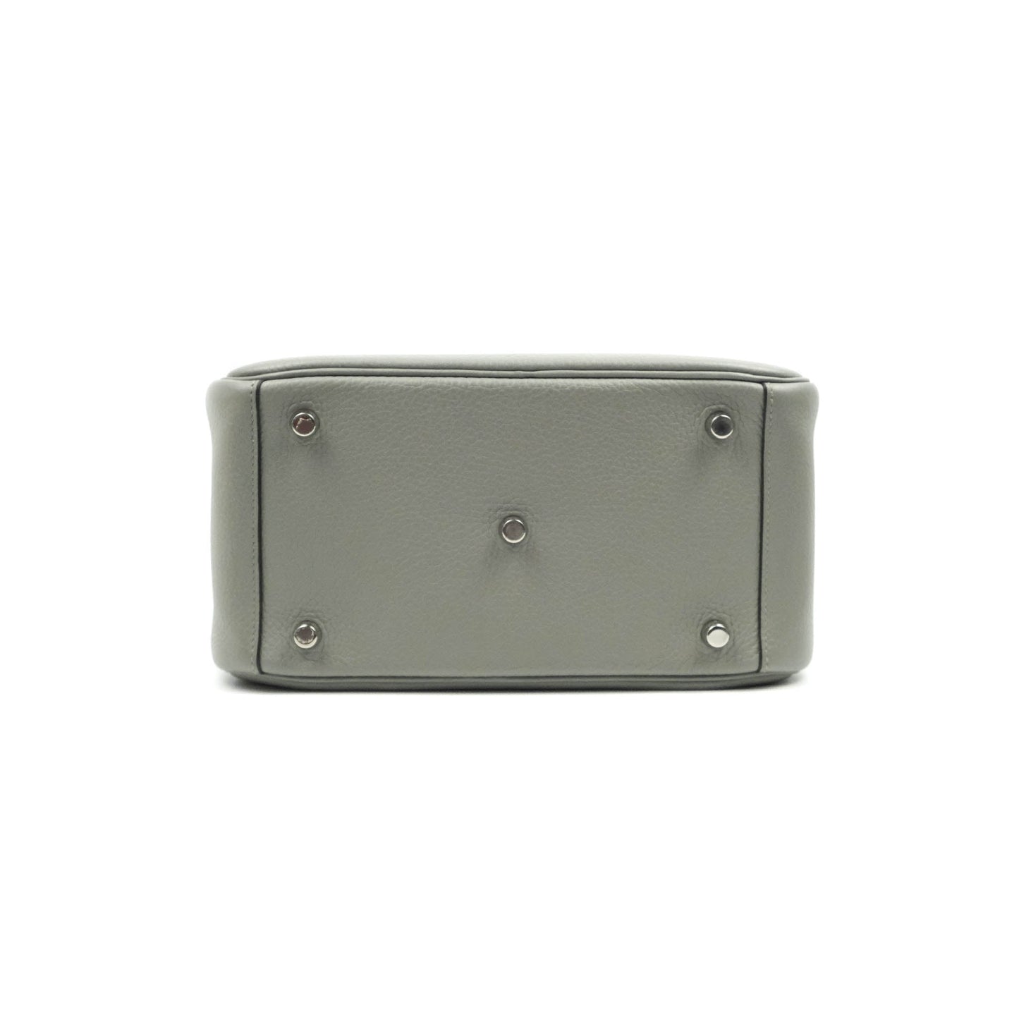 Hermès Lindy 26 Taurillion Clemence Gris Mouette Palladium Hardware