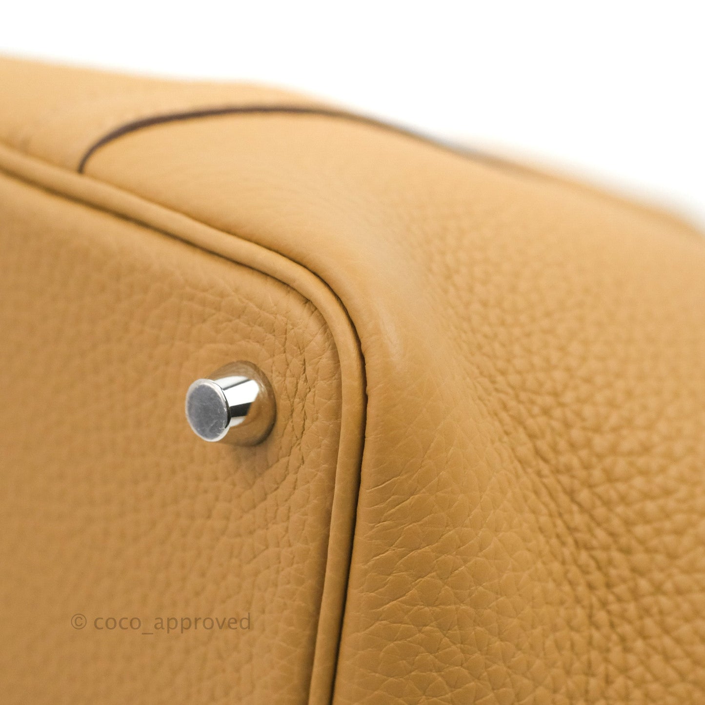 Hermès Picotin Lock 18 PM Biscuit Clemence Silver Hardware