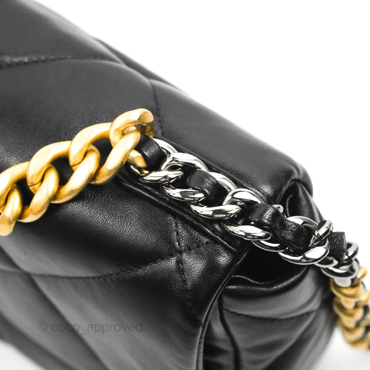 Chanel 19 Small Black Mixed Hardware