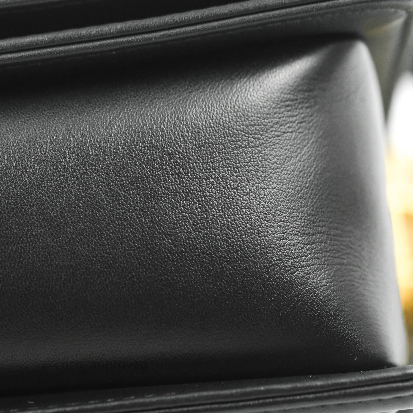 Chanel Small Boy Bag Black Calfskin Gold Hardware