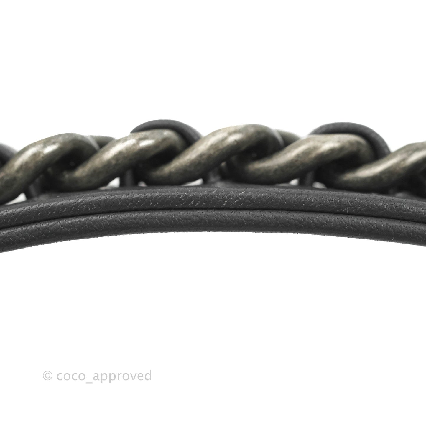 Chanel 19 Small Dark Grey Mixed Hardware
