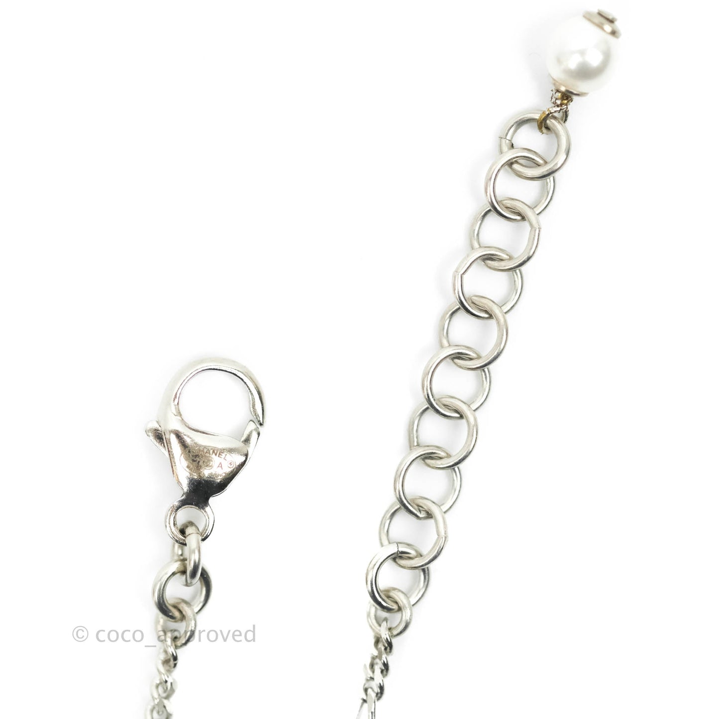 Chanel CC Pearl Crystal Bracelet 21A