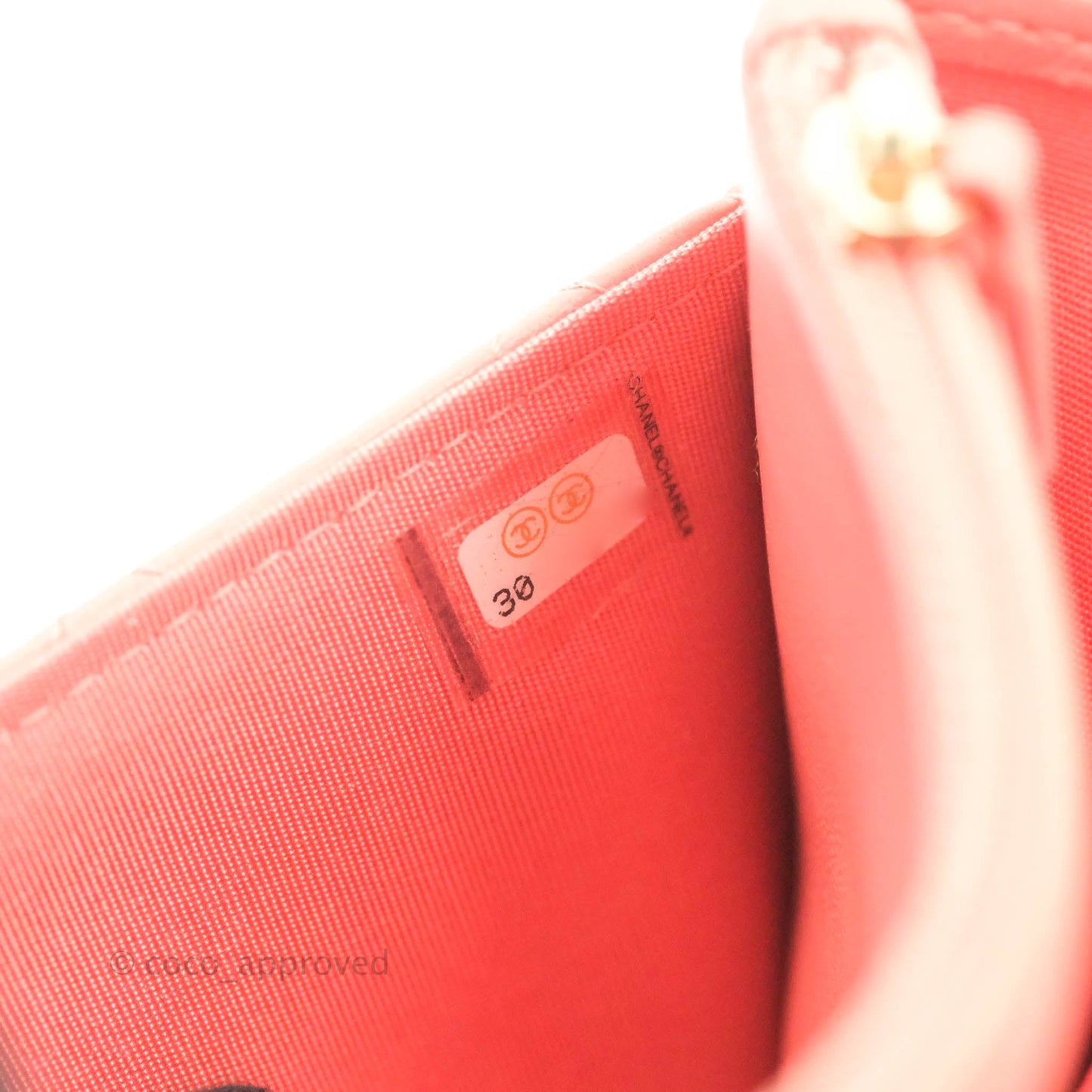 Chanel Trendy CC WOC Pink Lambskin Gold Hardware