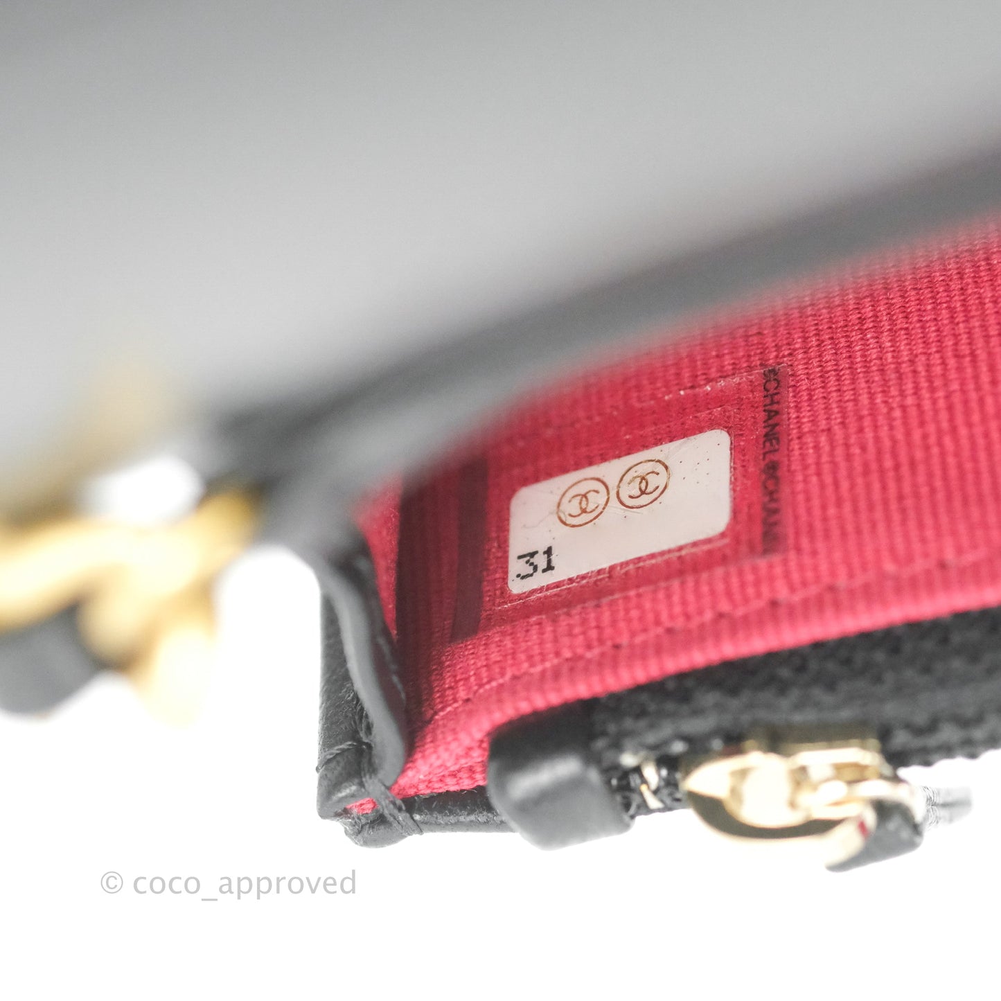 Chanel 19 Mini Clutch with Chain Black Lambskin Mixed Hardware