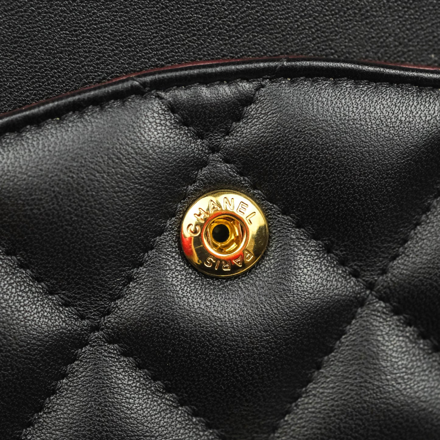 Chanel Jumbo Double Flap Black Lambskin Gold Hardware
