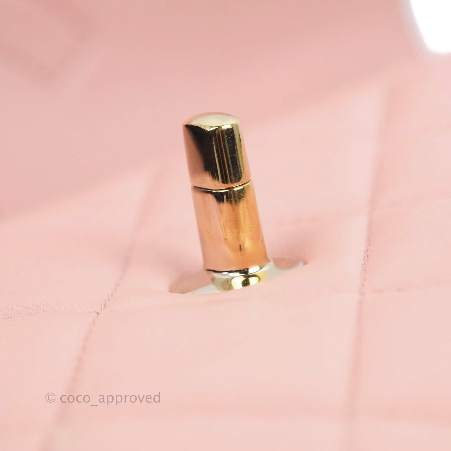 Chanel Small Trendy CC Pink Lambskin Gold Hardware