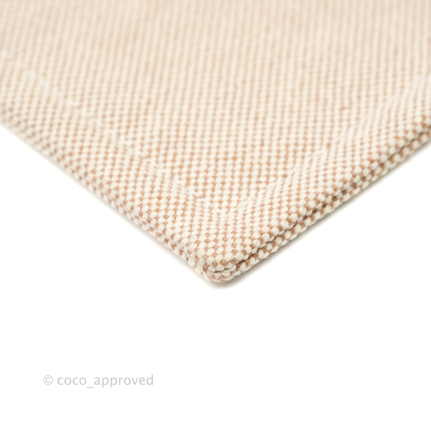 Hermès Small Bain New Yachting Pouch Cotton Pink