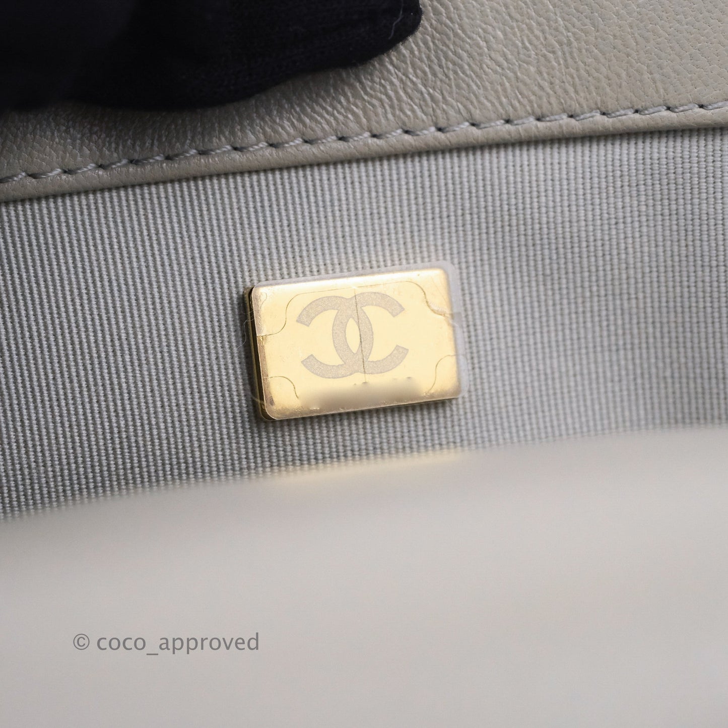 Chanel 19 Small Grey Mixed Hardware 22C
