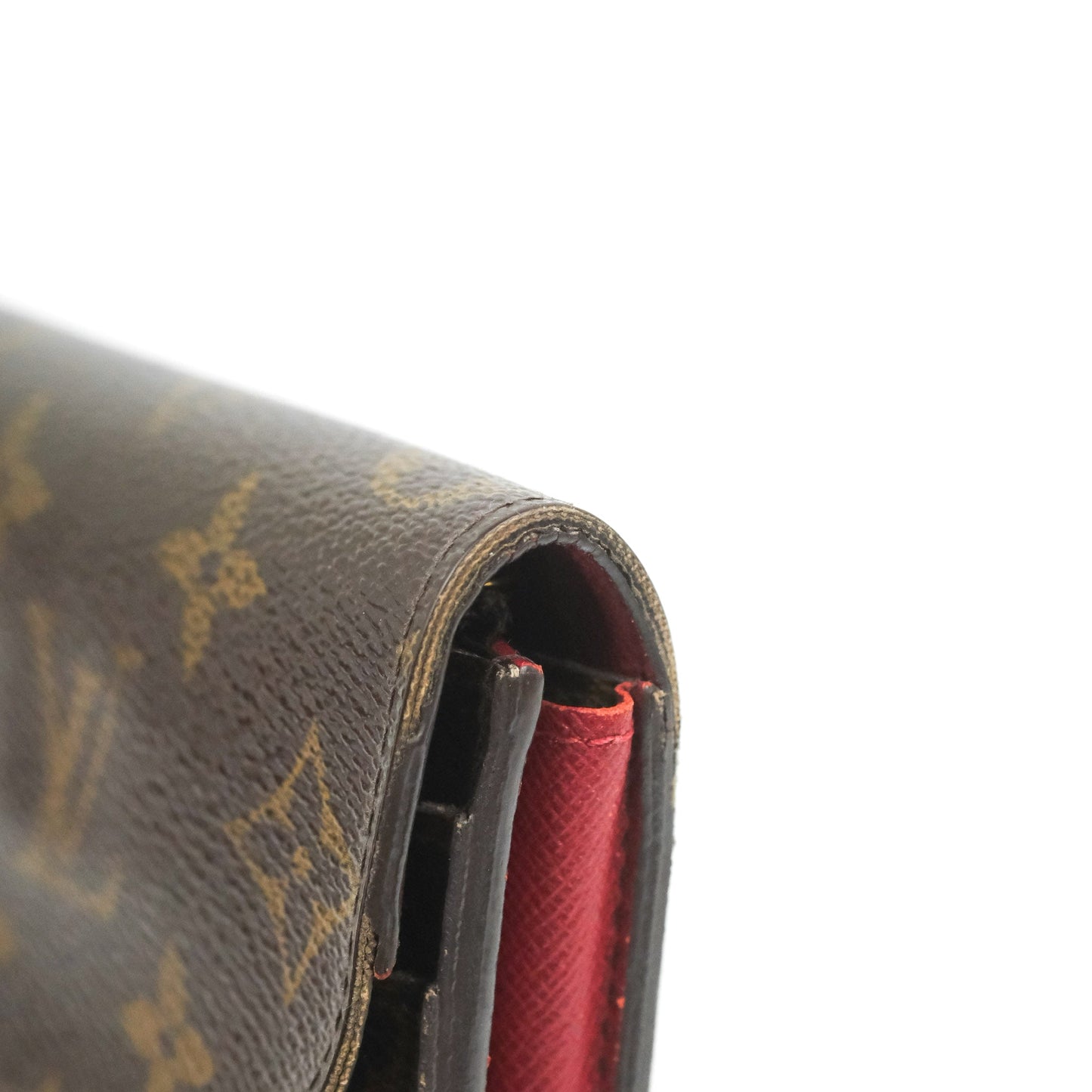 Louis Vuitton Emilie Wallet Monogram Red