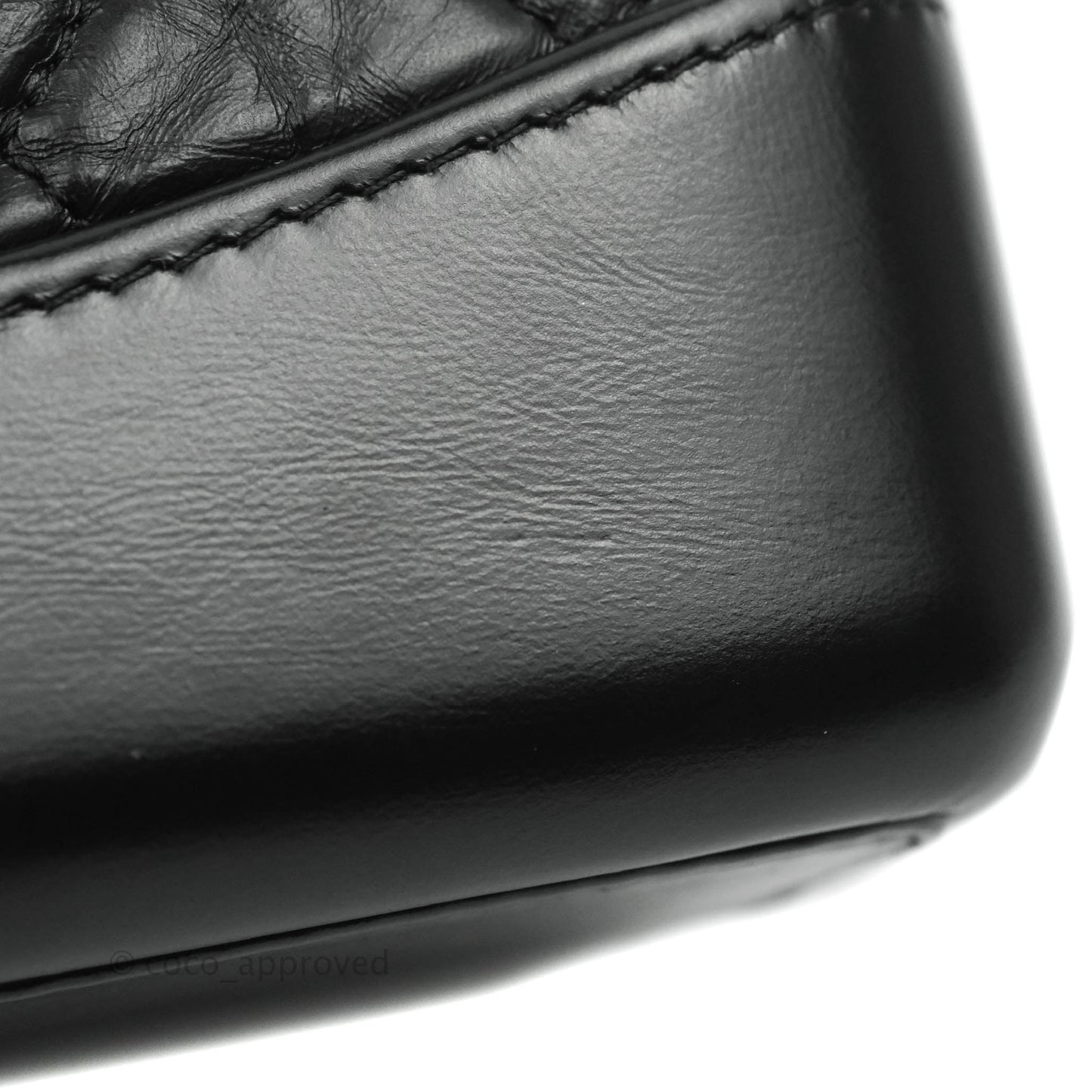 Chanel Small Gabrielle Backpack Black Aged Calfskin