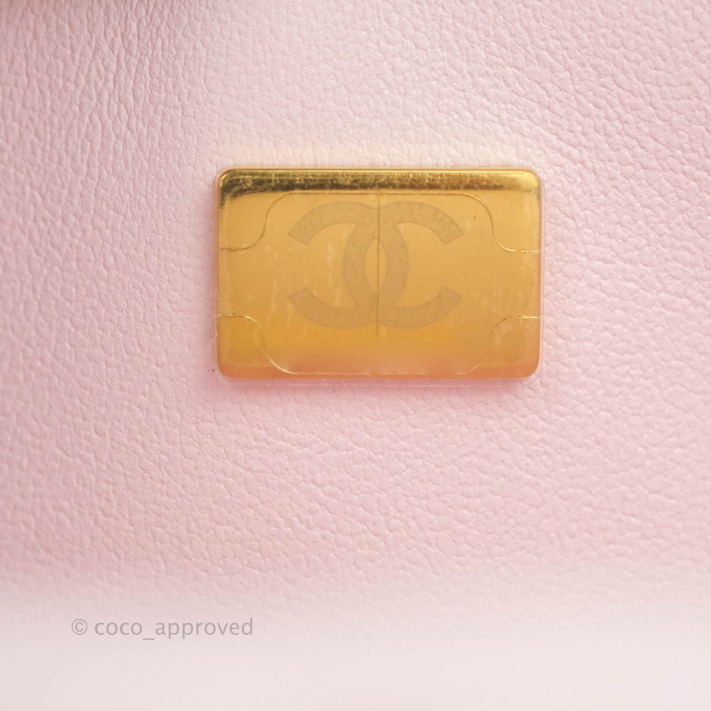 Chanel Classic M/L Medium Flap Quilted Pink Caviar Gold Hardware 22P