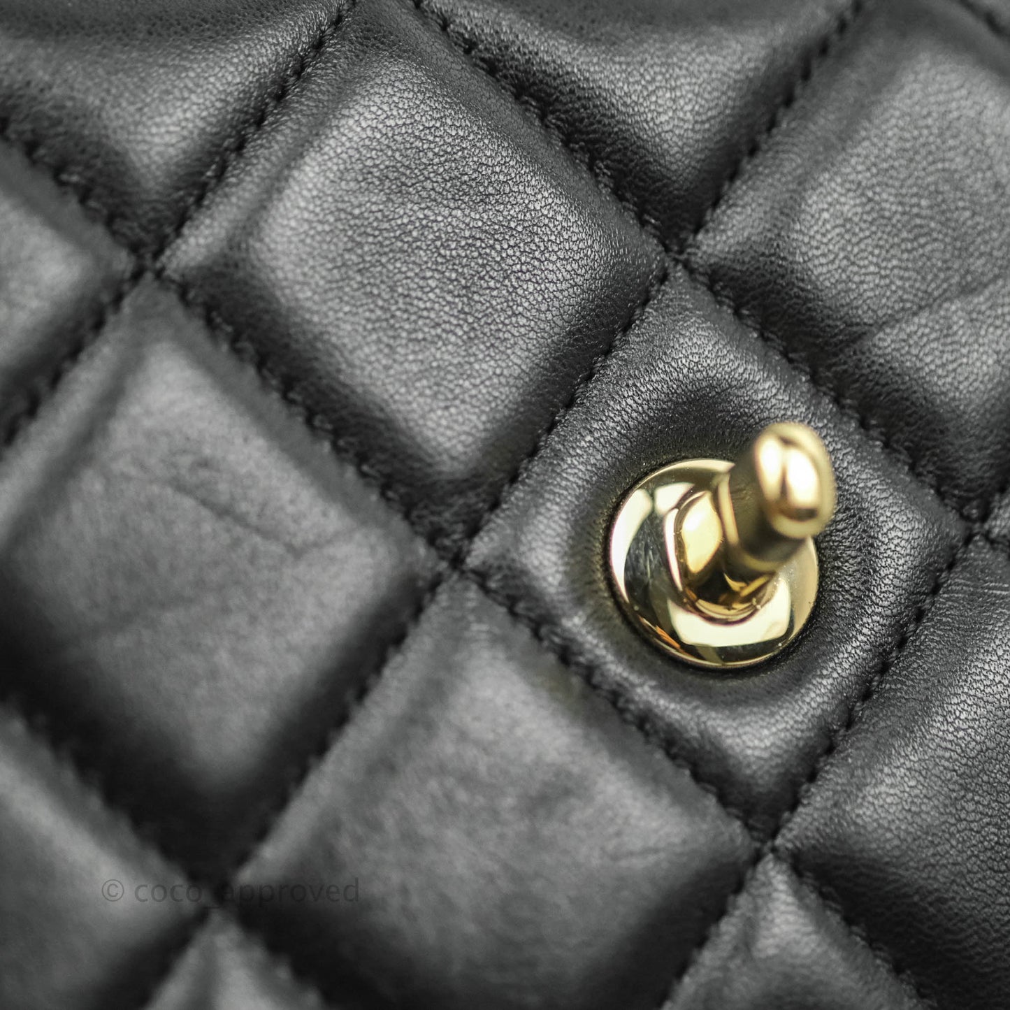 Chanel Trendy CC Small Black Lambskin Gold Hardware