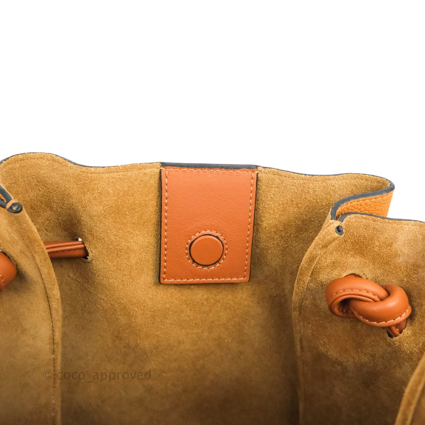 Loewe Small Flamenco Knot Bag Caramel Calfskin