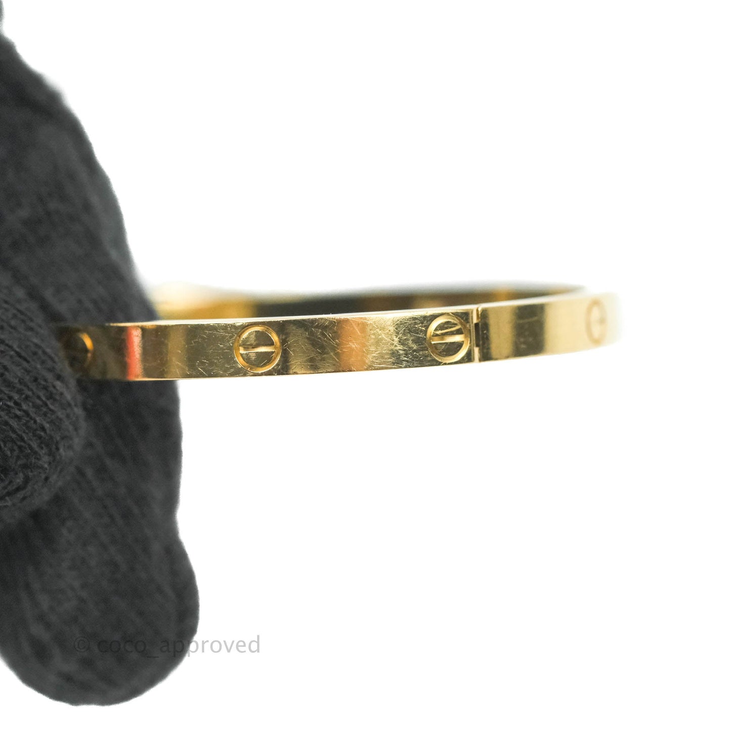 Cartier Small Love Bracelet Yellow Gold