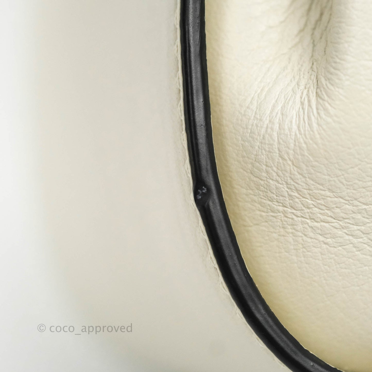 Loewe Mini Hammock Drawstring White Calfskin