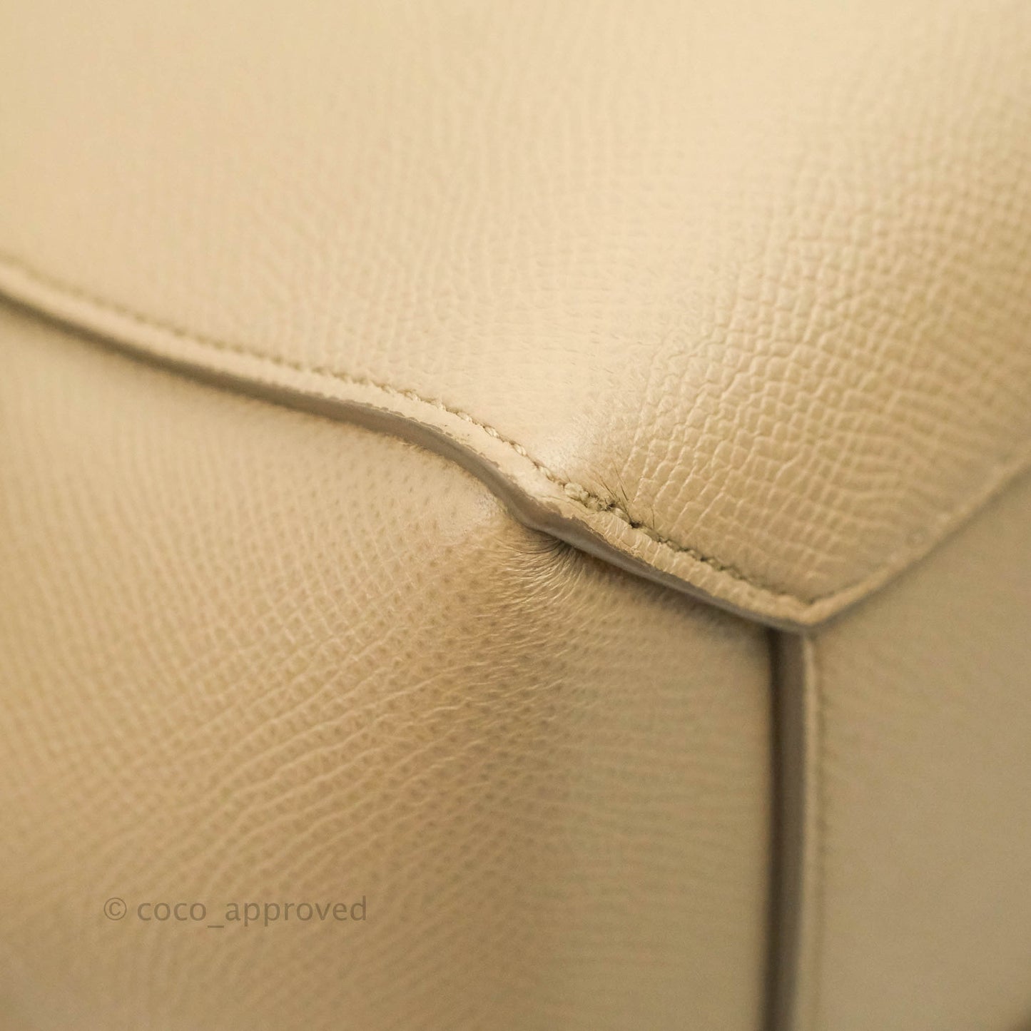 Celine Micro Belt Bag Light Taupe Grained Calfskin Gold Hardware