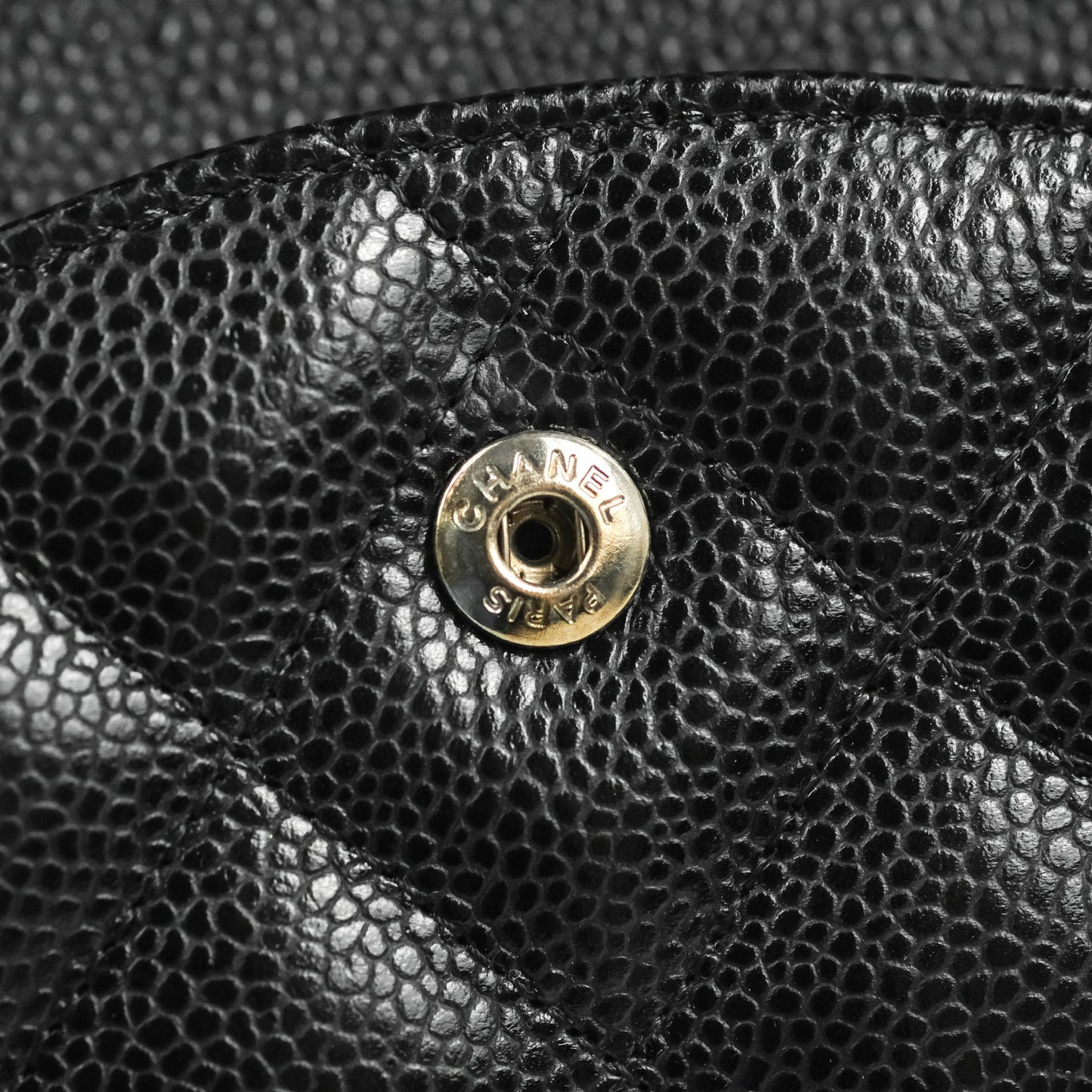 Chanel Jumbo Double Flap Black Caviar Silver Hardware⁣⁣
