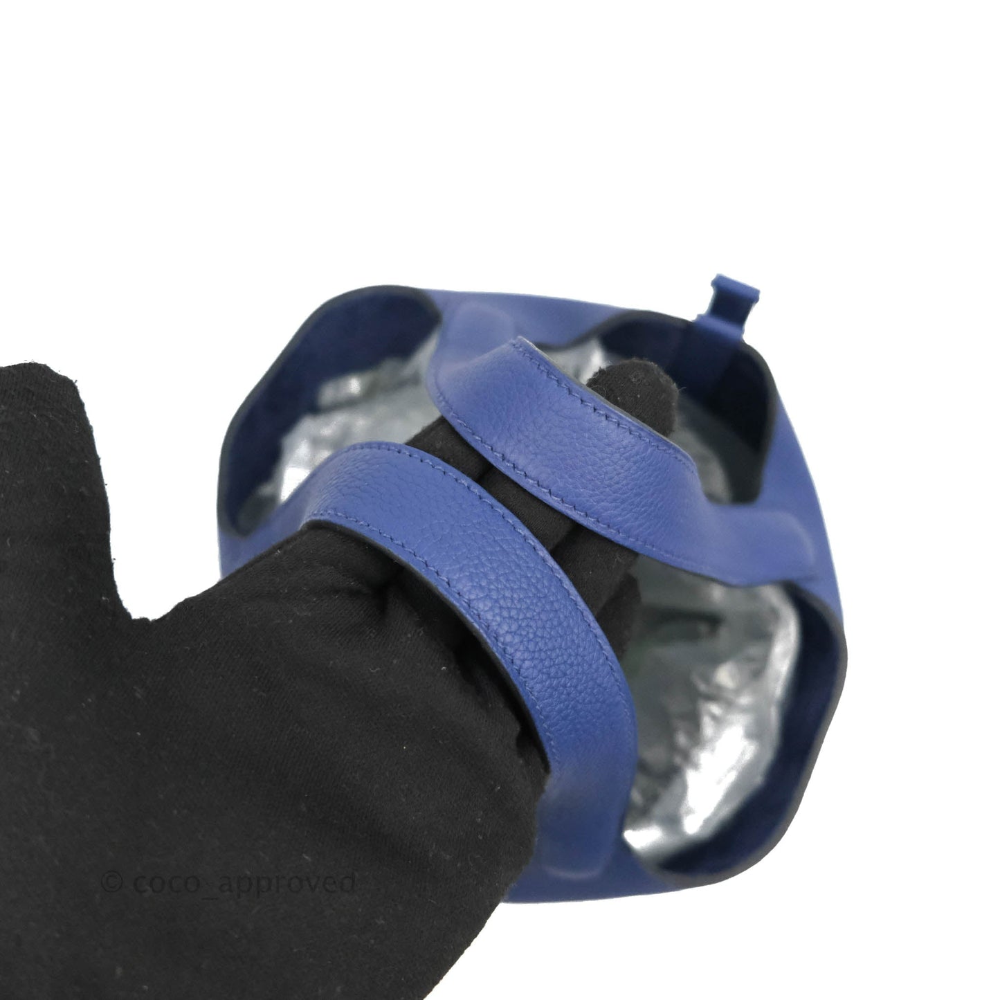 Hermès Picotin Lock 18 PM Bleu Saphir Clemence Palladium Hardware
