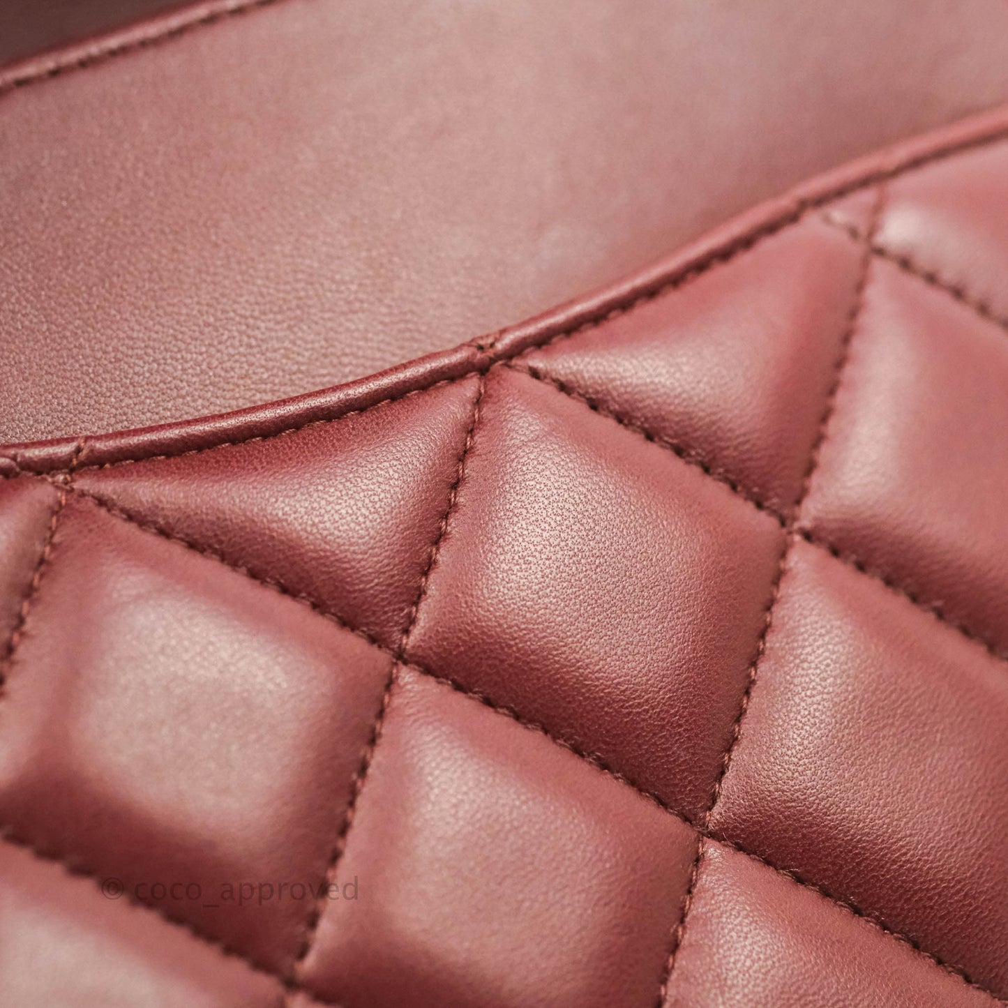 Chanel Jumbo Double Flap Burgundy Lambskin Gold Hardware