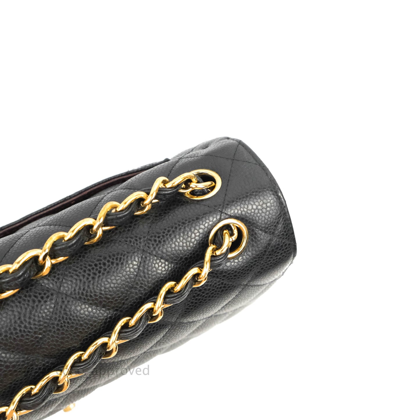 Chanel Jumbo Double Flap Black Caviar Gold Hardware⁣⁣