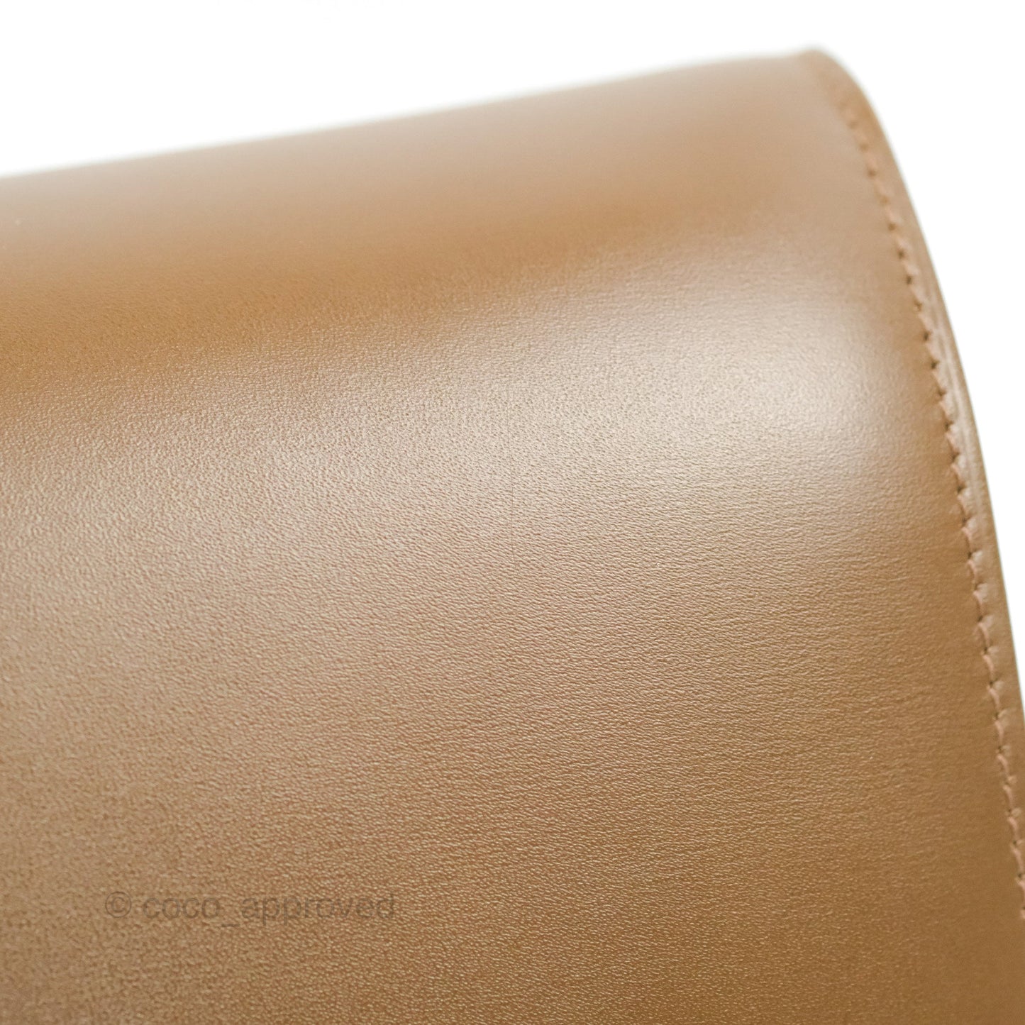 Celine Small Classic Box Flap Caramel Calfskin
