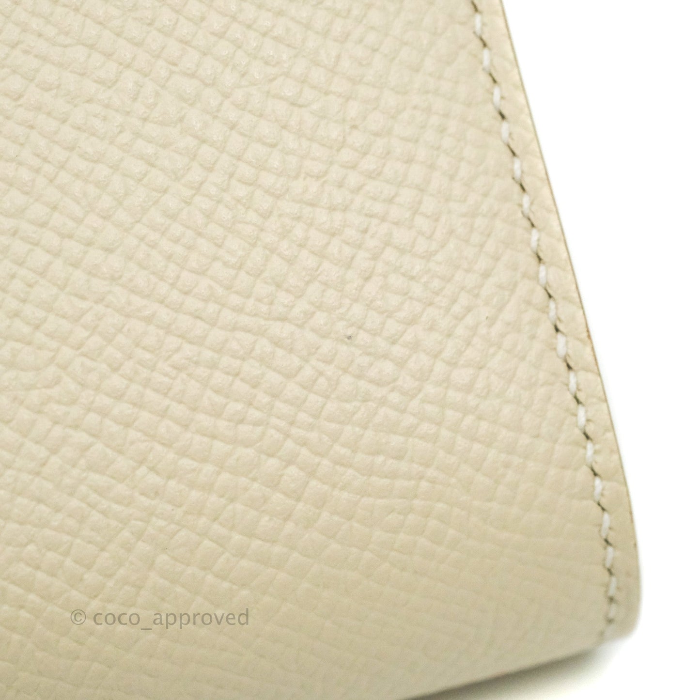 Hermès Constance Long To Go Wallet Craie Epsom Rose Gold Hardware