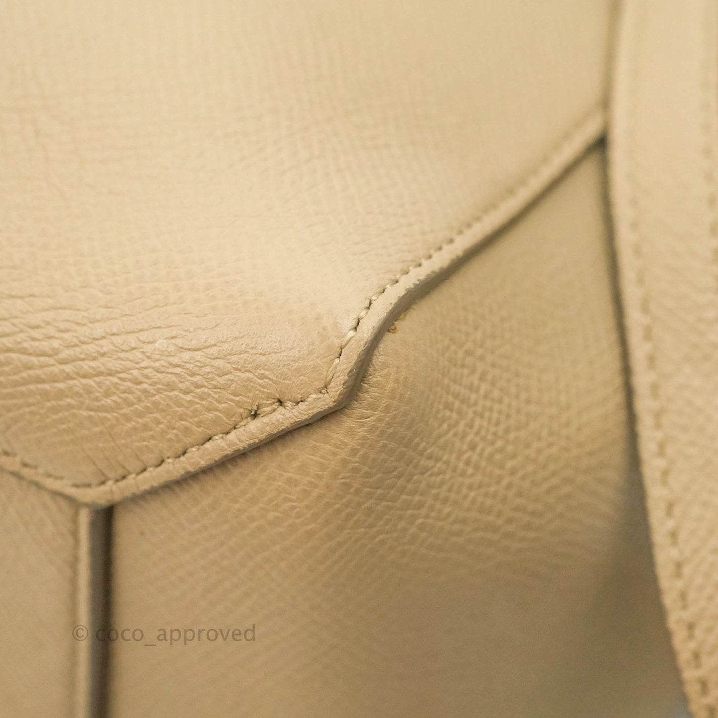 Celine Micro Belt Bag Light Taupe Grained Calfskin Gold Hardware
