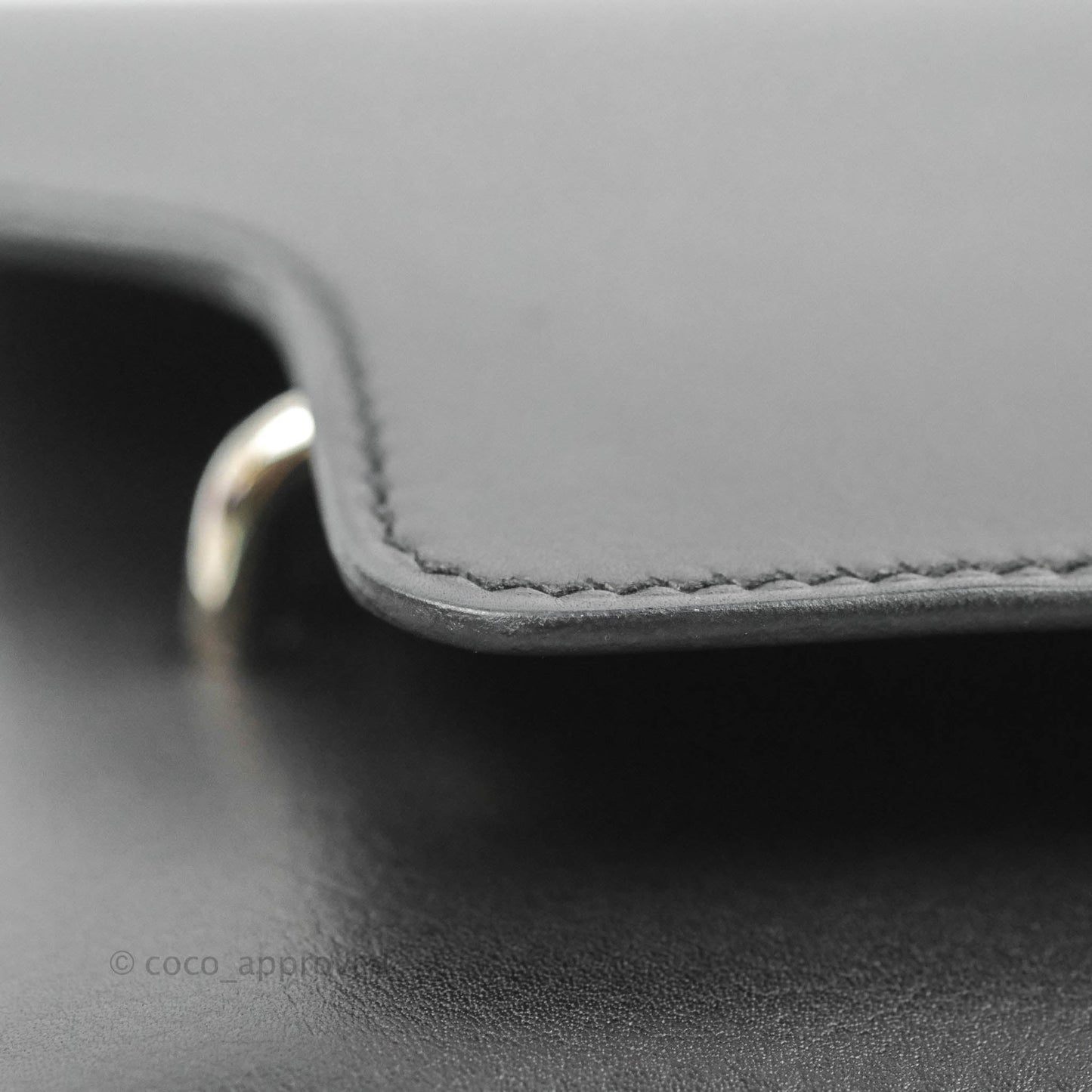 Hermès Roulis Mini 18 Black Swift Palladium Hardware