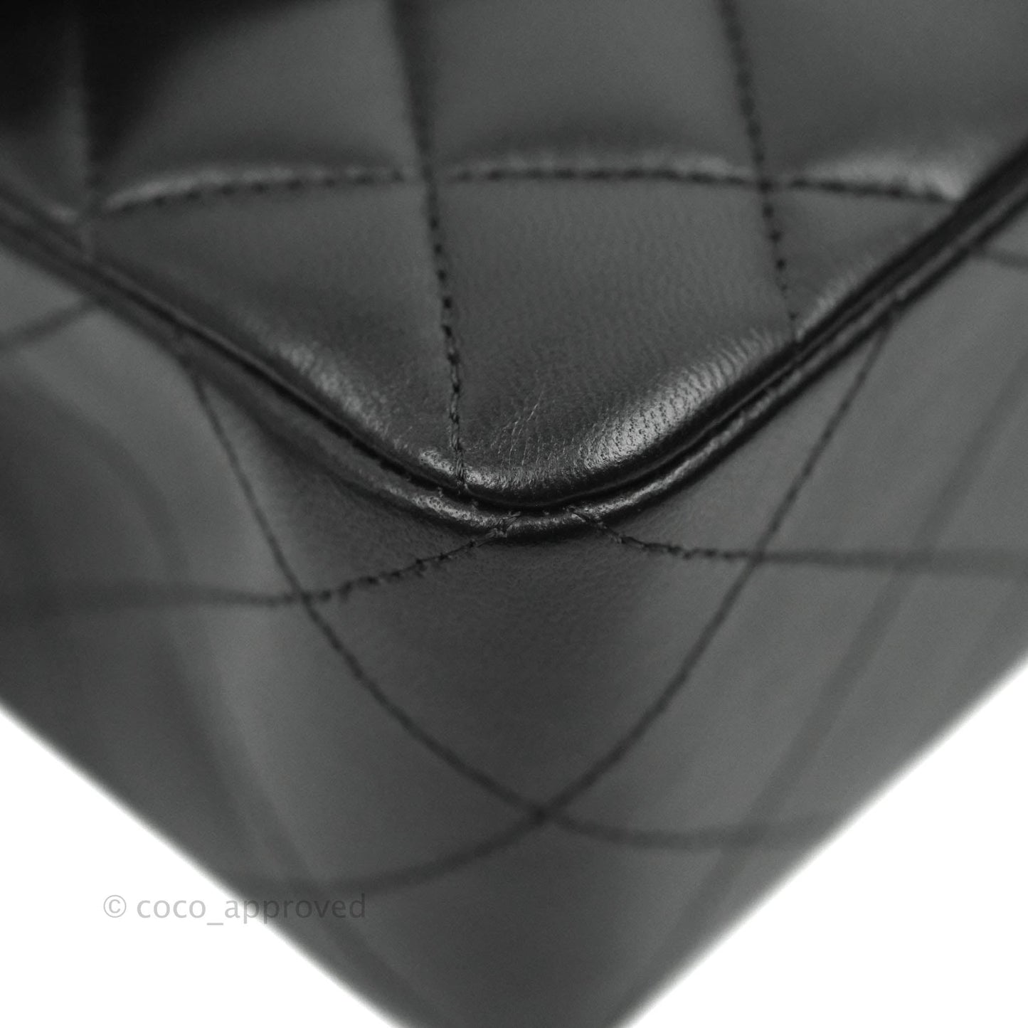 Chanel Small S/M Classic Flap Black Lambskin Silver Hardware