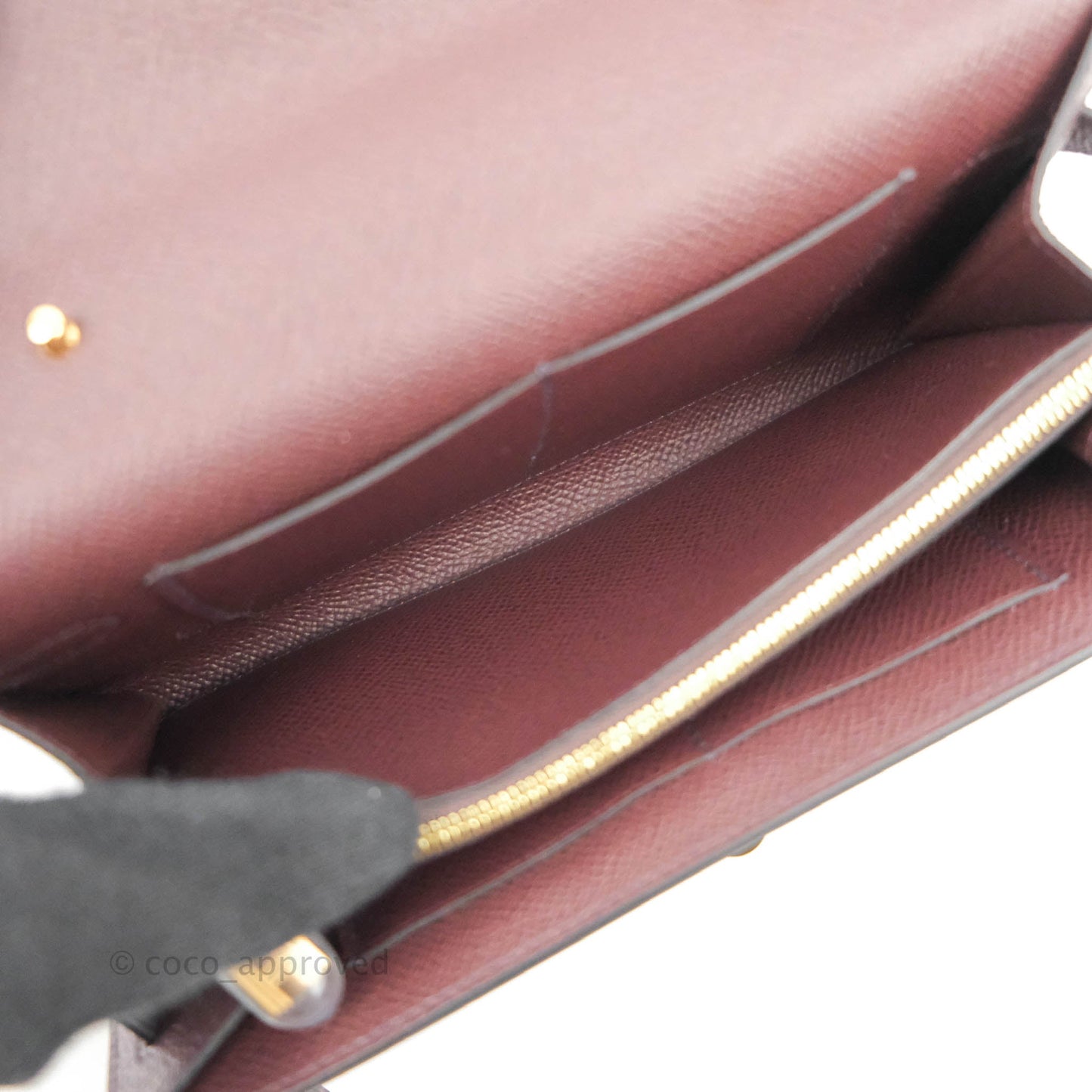 Hermès Kelly To Go Wallet Rouge Sellier Epsom Gold Hardware