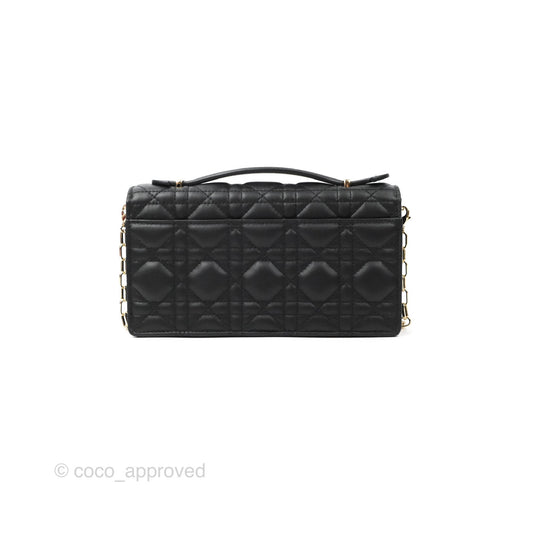 Dior Miss Dior Mini Bag Black Cannage Lambskin