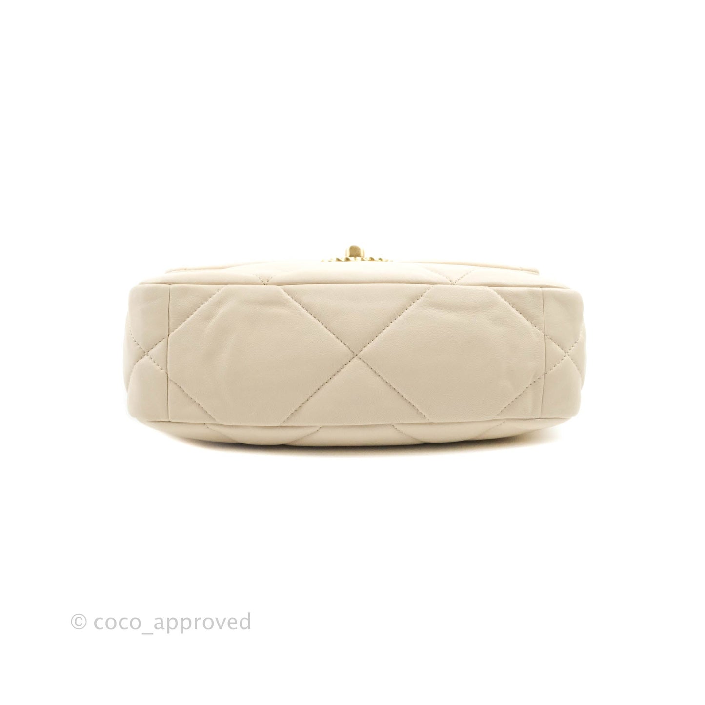 Chanel 19 Small Light Beige Lambskin Mixed Hardware 20C